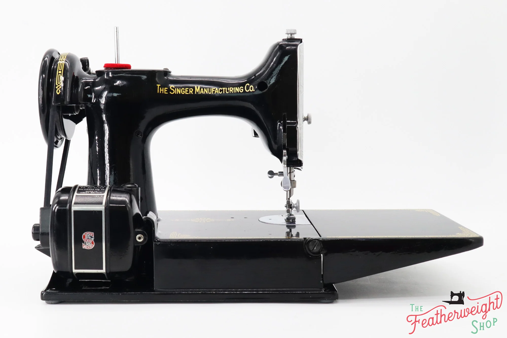 Singer Featherweight 221K Sewing Machine, Centennial! EG349*** - Image 7