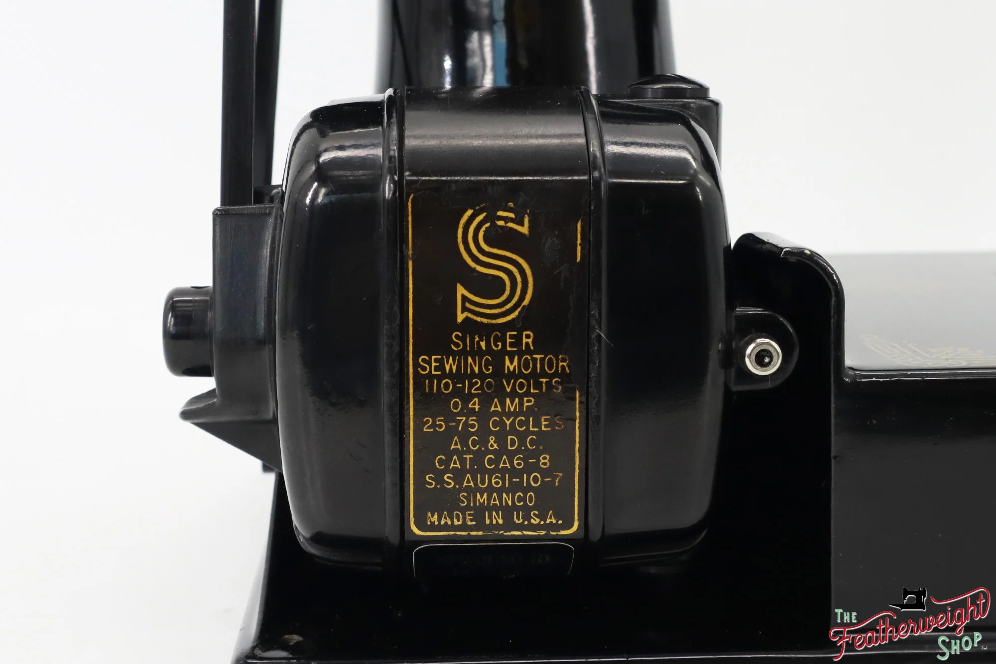 Singer Featherweight 221K Sewing Machine, EE458*** - 1948 - RARE Motor - Image 7