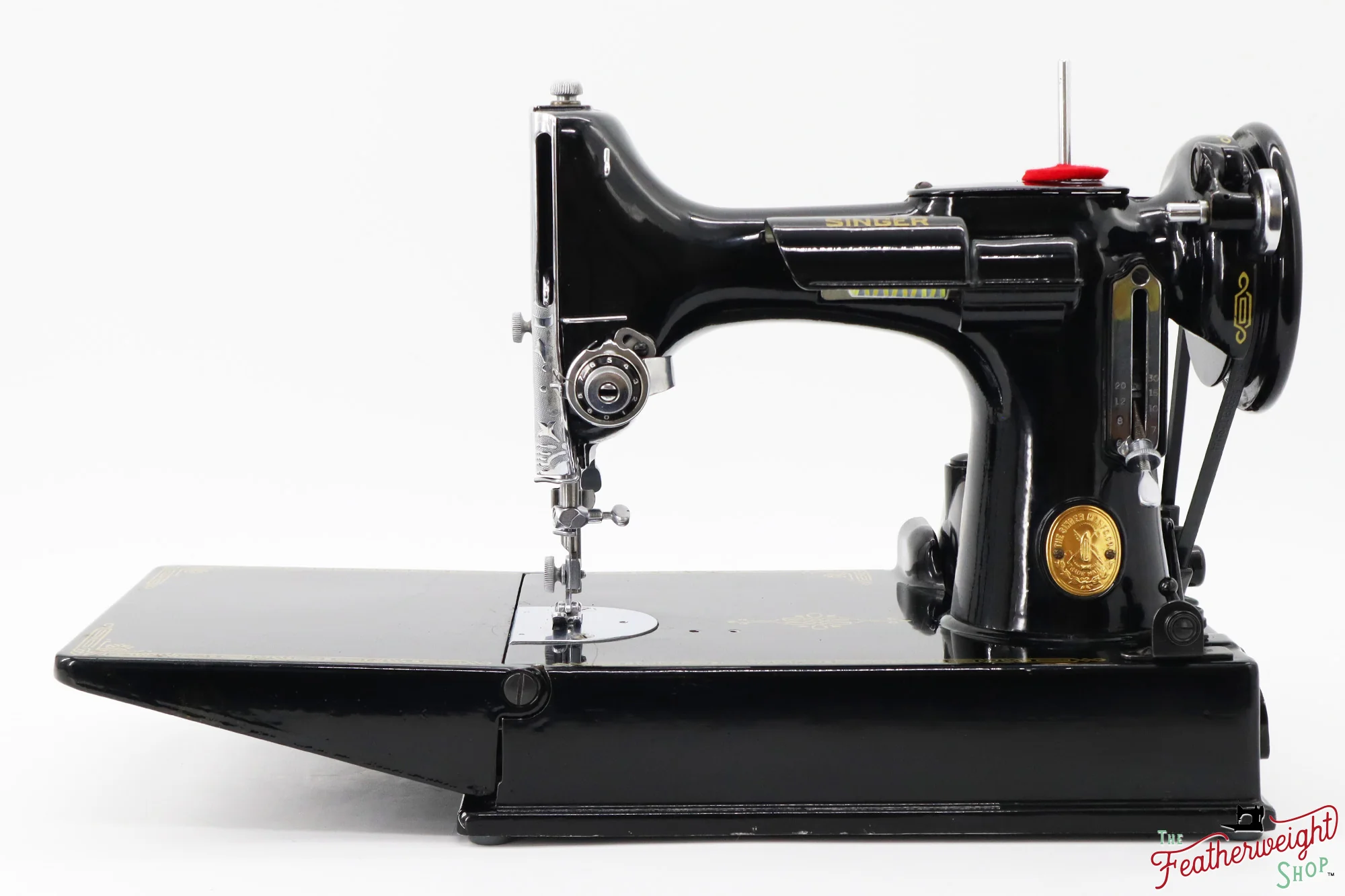 Singer Featherweight 221K Sewing Machine, EF688*** - 1950 - Image 3