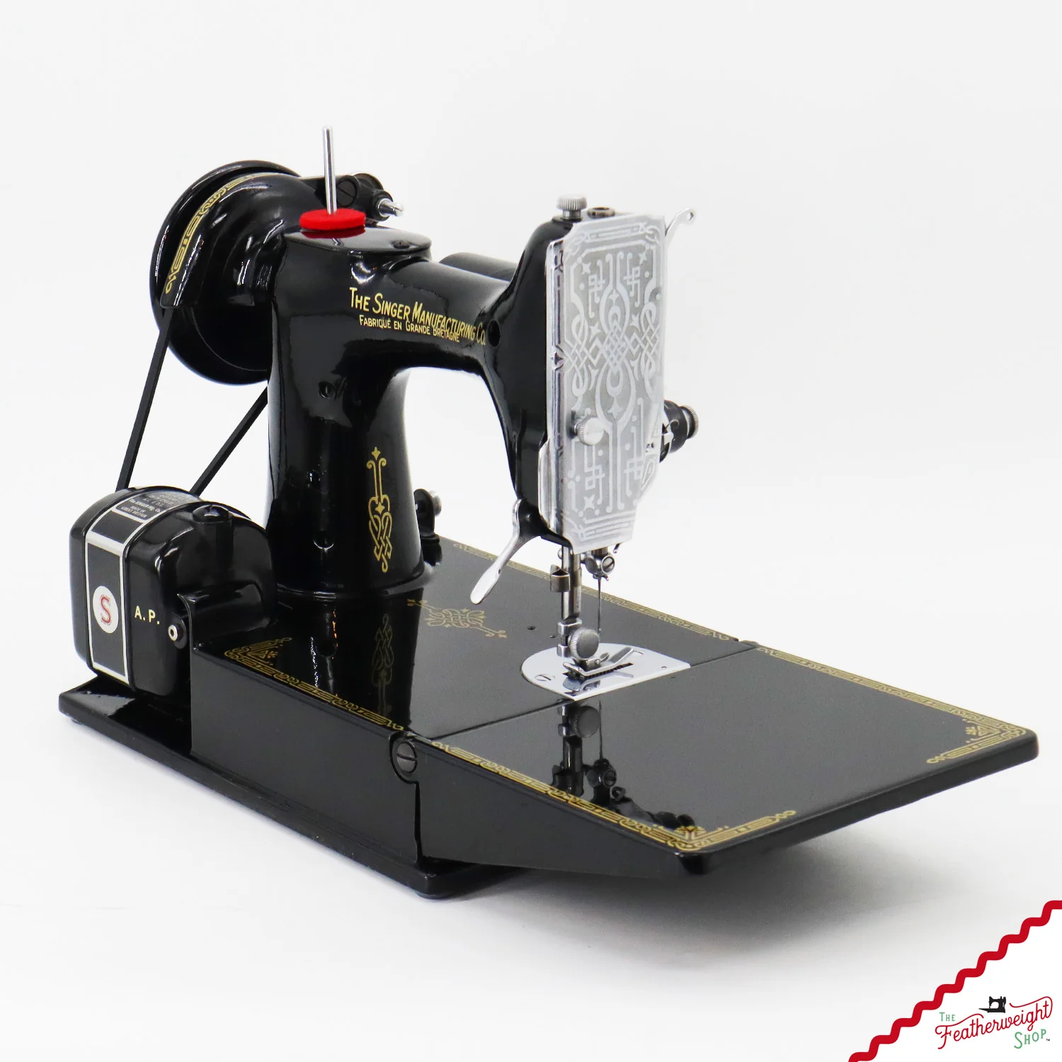 Singer Featherweight 221K Sewing Machine, French EF6885**