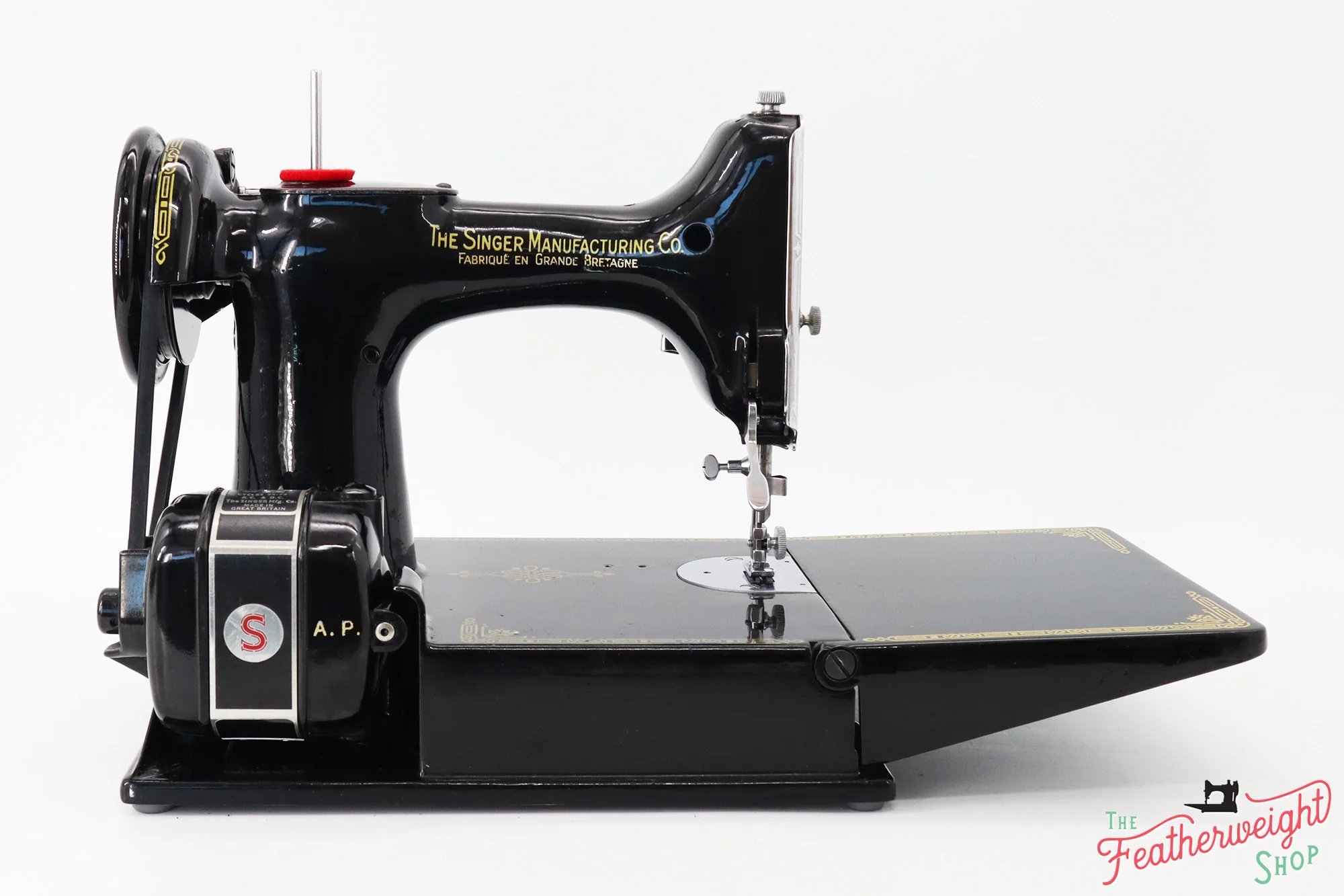Singer Featherweight 221K Sewing Machine, French EF912*** - Image 7