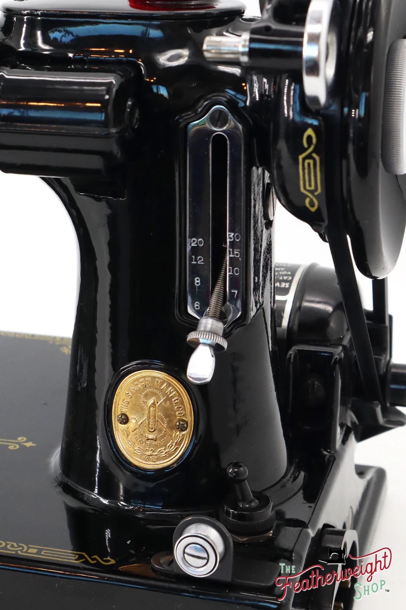 Singer Featherweight 221K Sewing Machine, French EF9120** and Sewhandy Set - Image 17