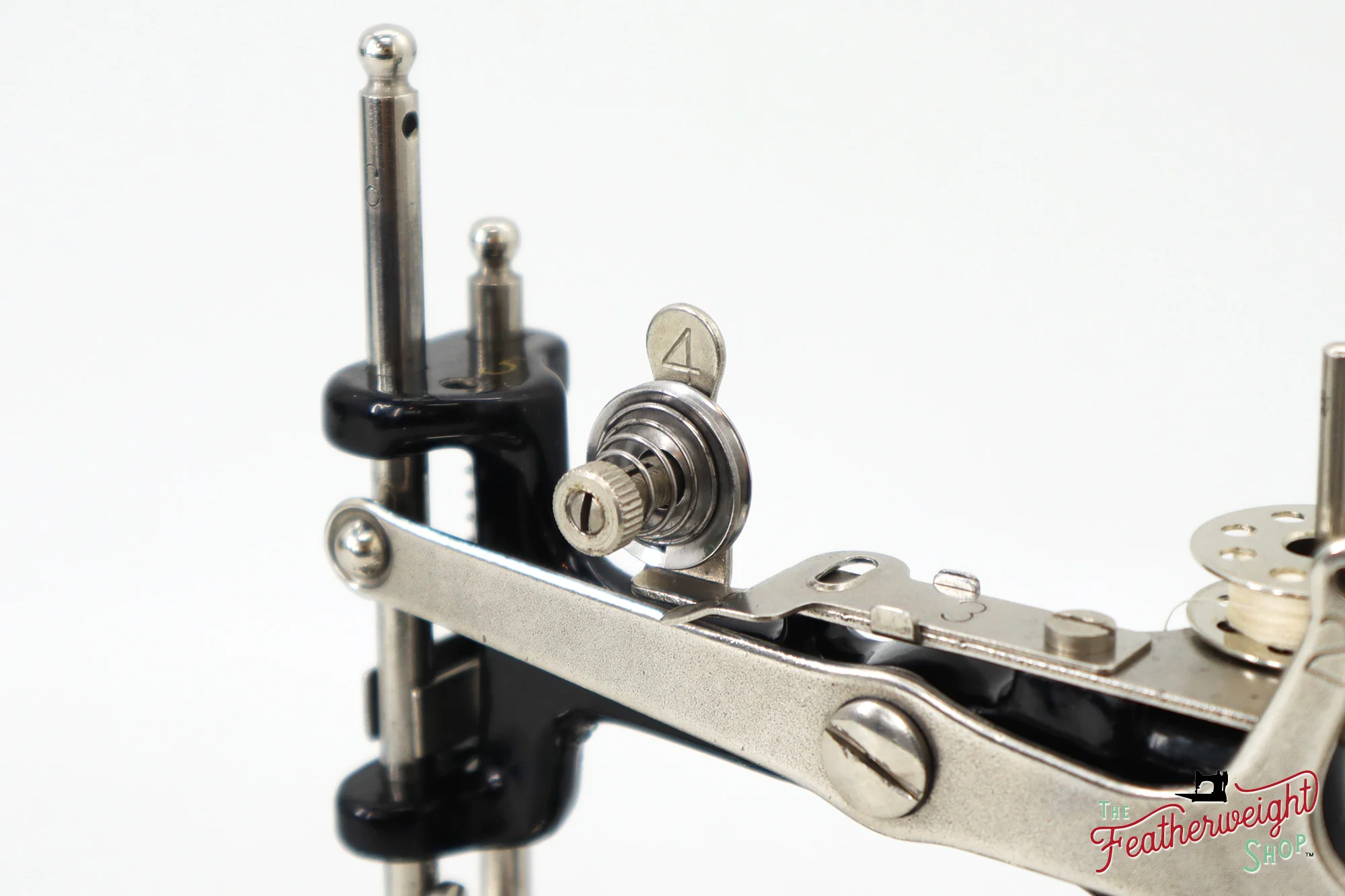 Singer Featherweight 221K Sewing Machine, French EF9120** and Sewhandy Set - Image 27