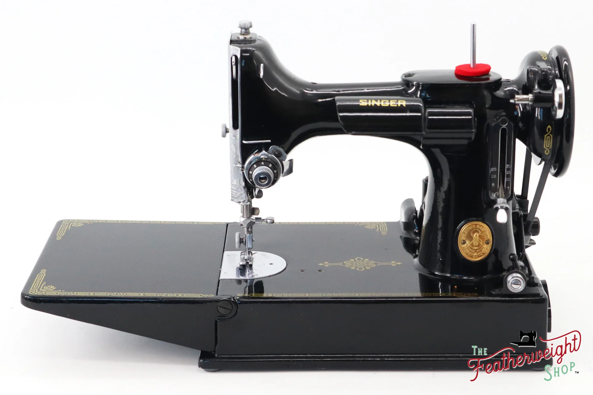 Singer Featherweight 221K Sewing Machine, French EF9120** and Sewhandy Set - Image 3