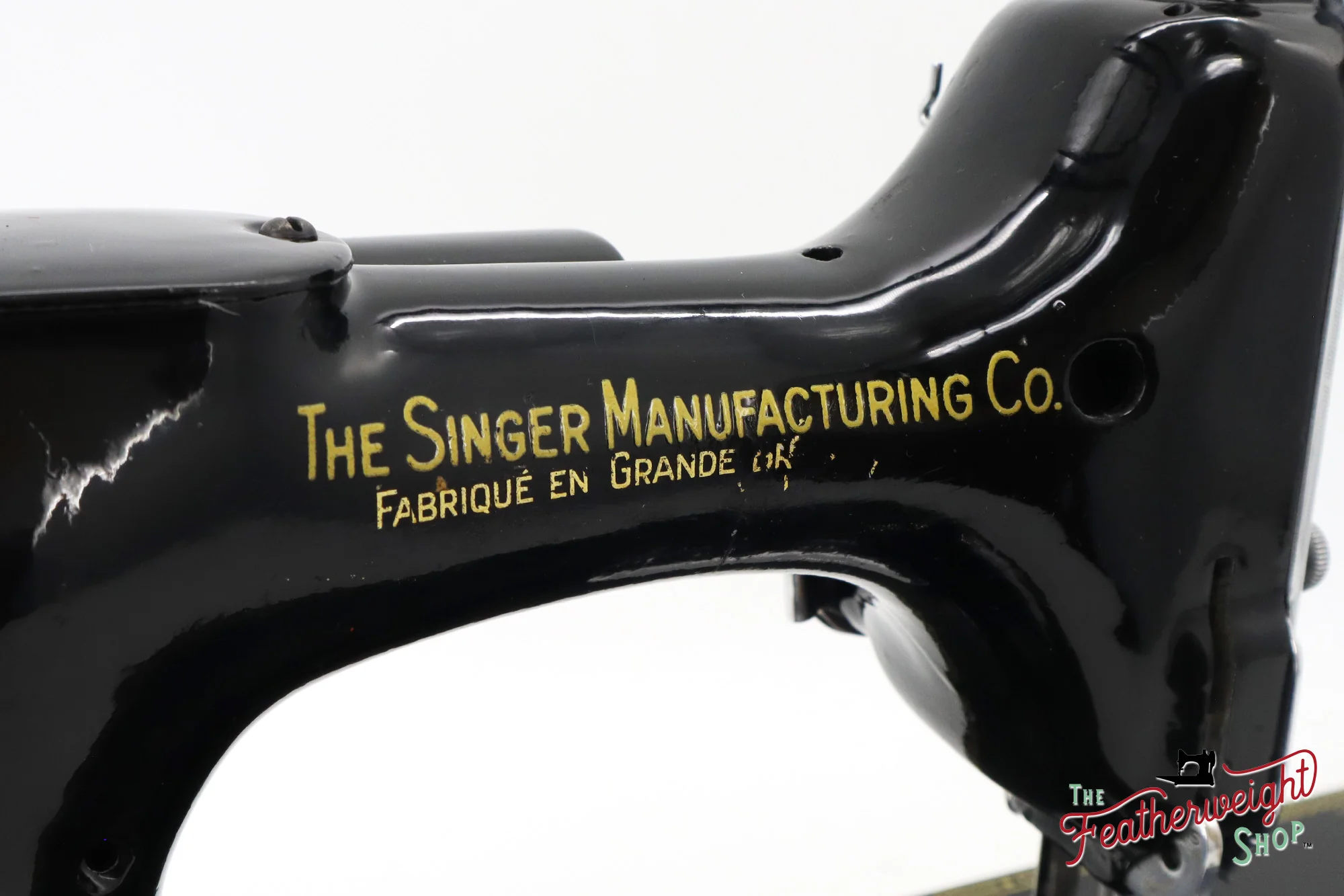 Singer Featherweight 221K Sewing Machine, French EF9120** and Sewhandy Set - Image 8