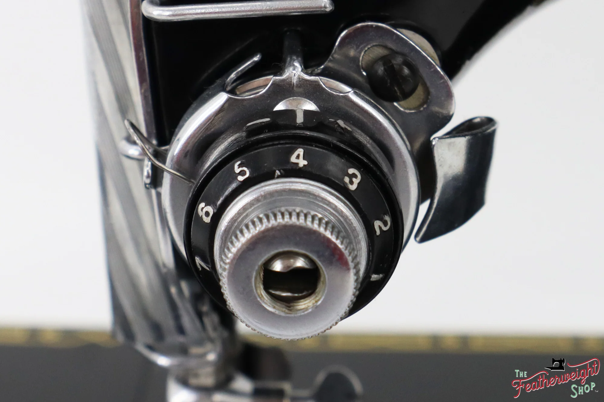 Singer Featherweight 221K Sewing Machine, RED "S" - ES1714** - Image 17