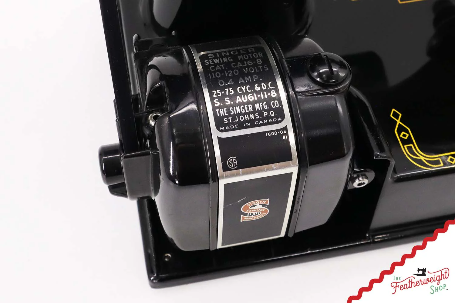 Singer Featherweight 221K Sewing Machine, RED "S" - ES1731** - Image 17