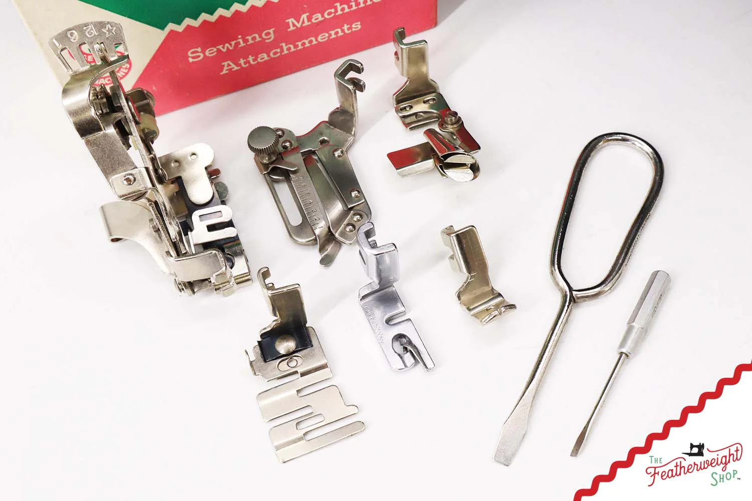 Singer Featherweight 221K Sewing Machine, RED "S" - ES1731** - Image 18