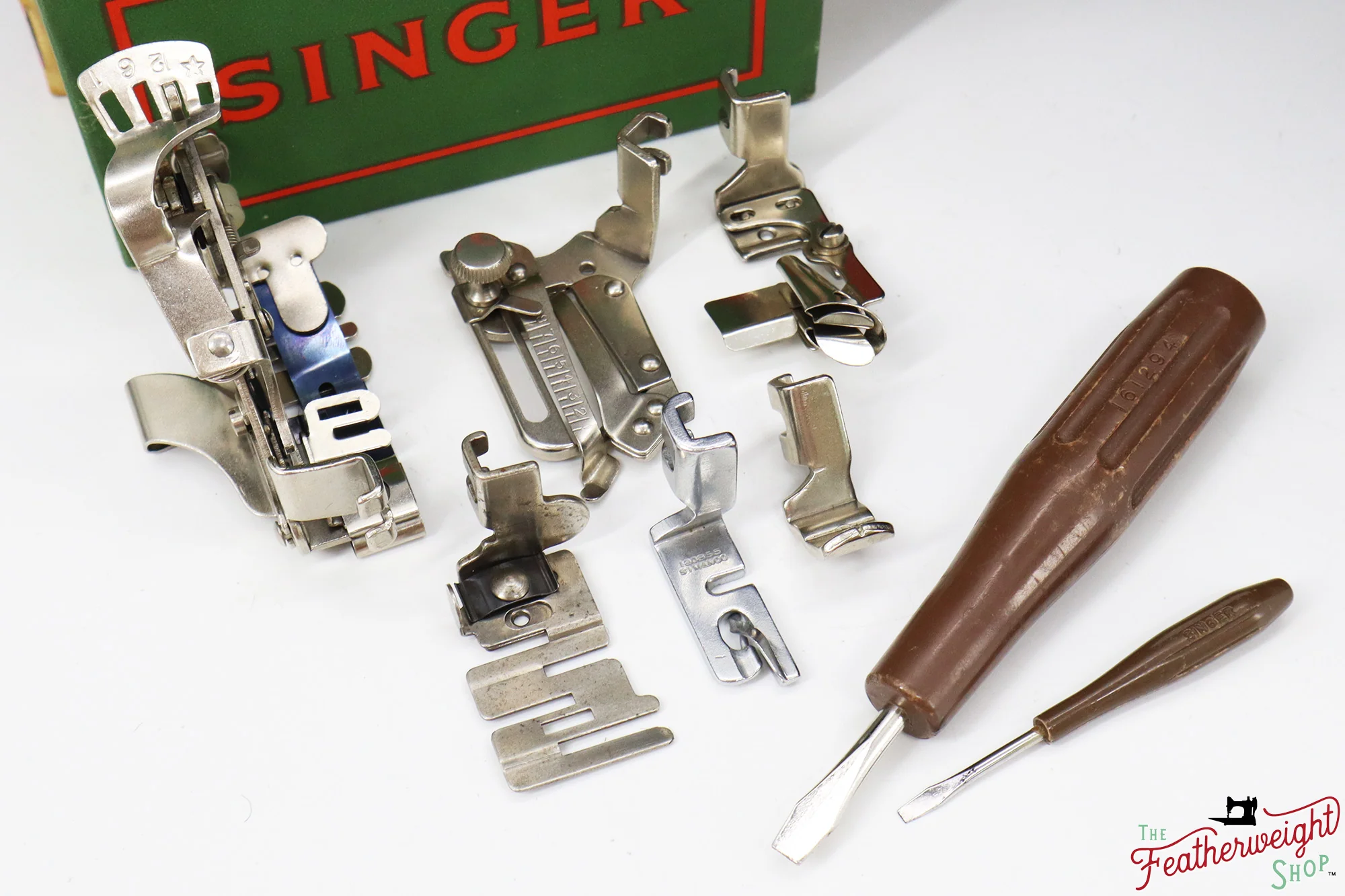 Singer Featherweight 221K Sewing Machine, RED "S" - ES175*** - Image 16