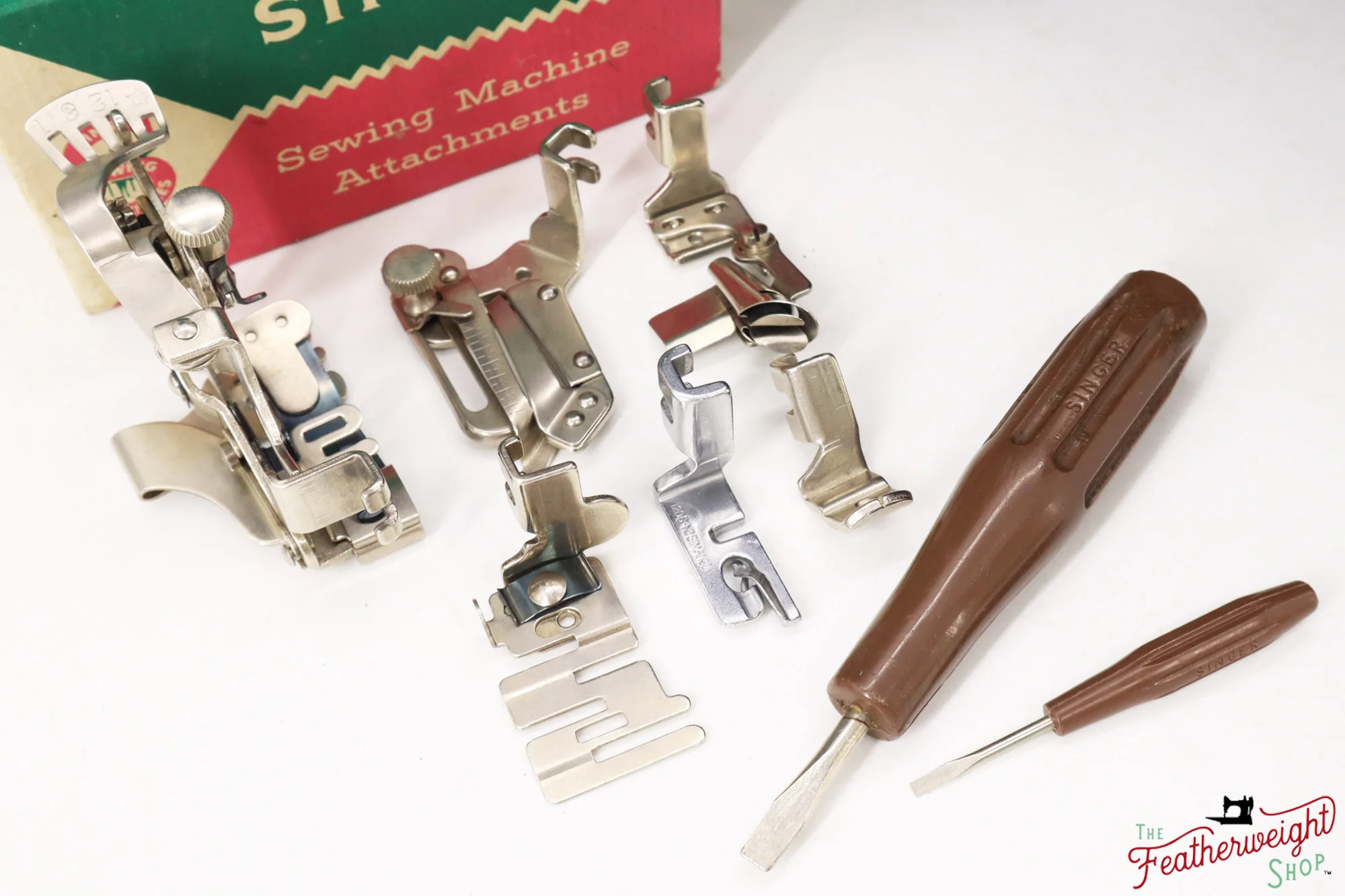 Singer Featherweight 221K Sewing Machine, RED "S" - ES24417* - Image 16