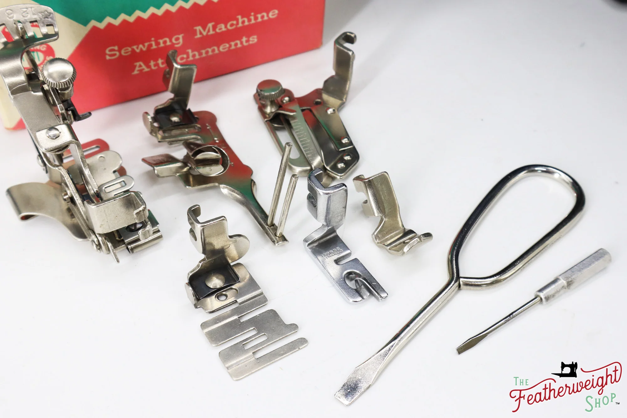 Singer Featherweight 221K Sewing Machine, RED "S" - ES2444** - Image 17