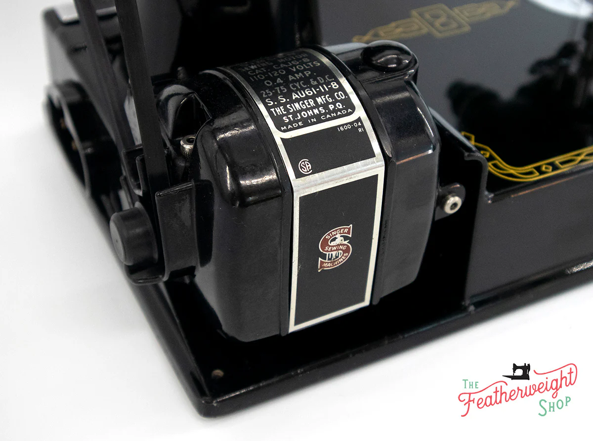 Singer Featherweight 221K Sewing Machine, RED "S" ES247*** - Image 19