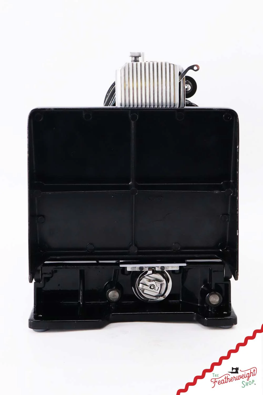 Singer Featherweight 221K Sewing Machine, RED "S" - ES6532** - Image 4
