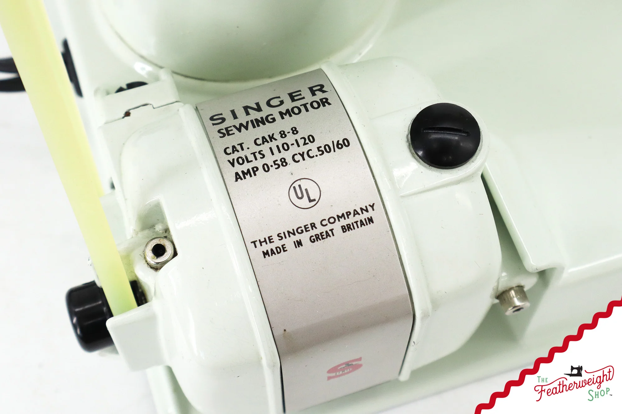 Singer Featherweight 221K Sewing Machine, WHITE - EV891*** - Image 16