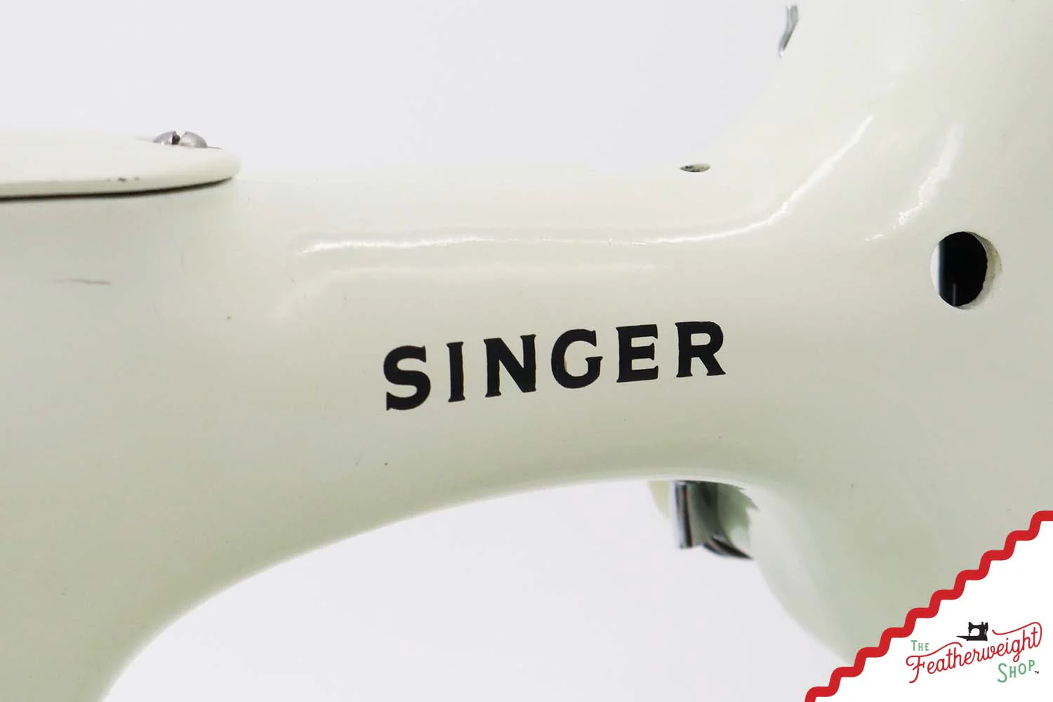 Singer Featherweight 221K Sewing Machine, WHITE - FA099*** - Image 12