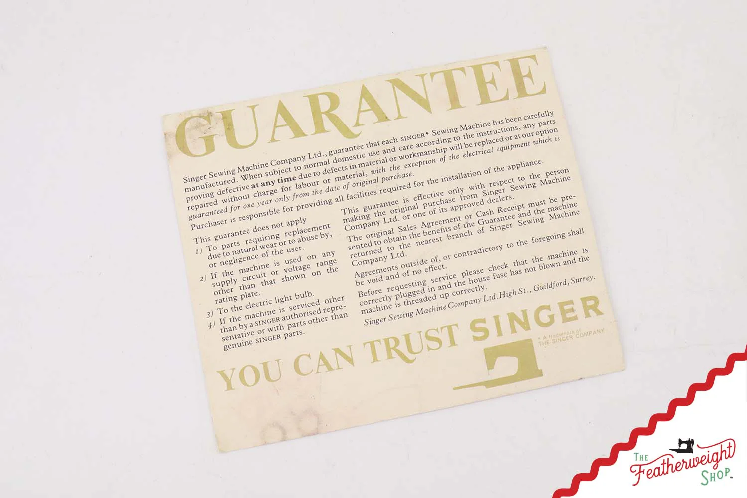 Singer Featherweight 221K Sewing Machine, WHITE FA22365* - RARE Case! - Image 5