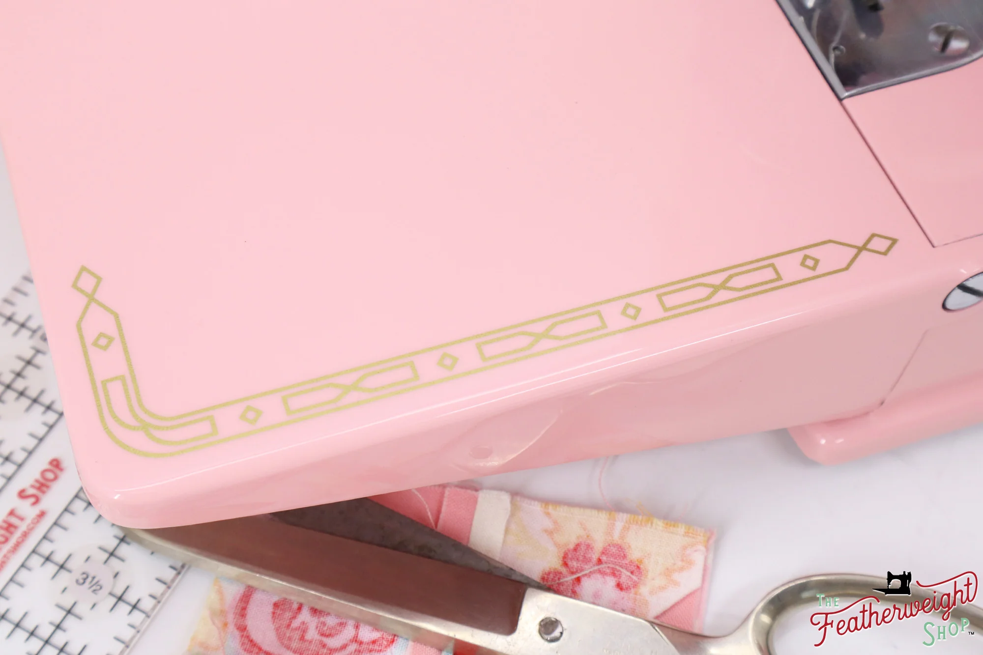 Singer Featherweight 221K5 Sewing Machine ES880*** - Fully Restored in Rosy Posy Pink - Image 10