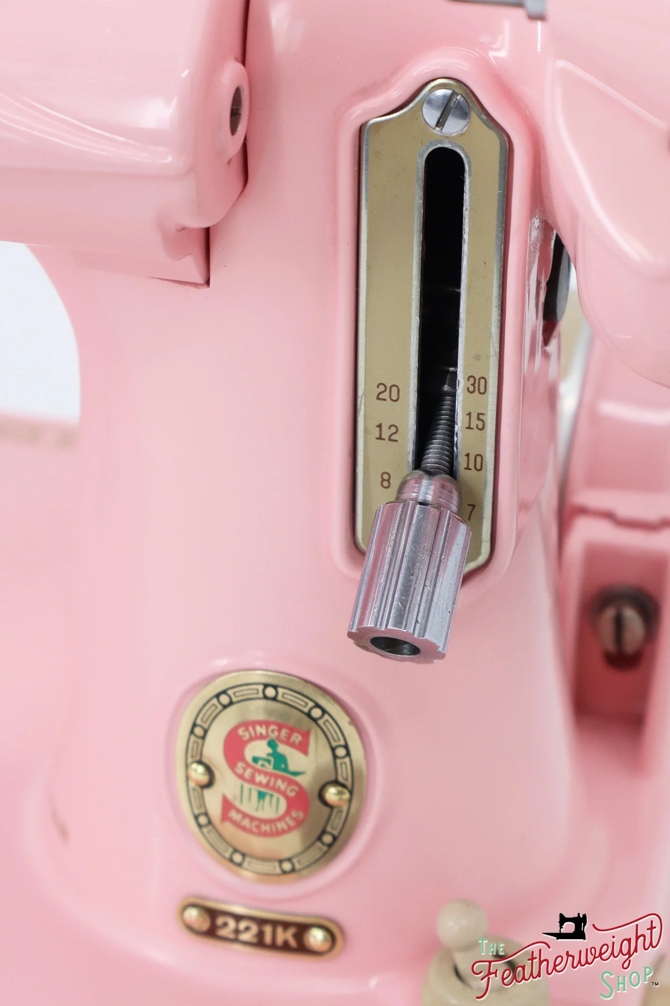 Singer Featherweight 221K5 Sewing Machine ES880*** - Fully Restored in Rosy Posy Pink - Image 21