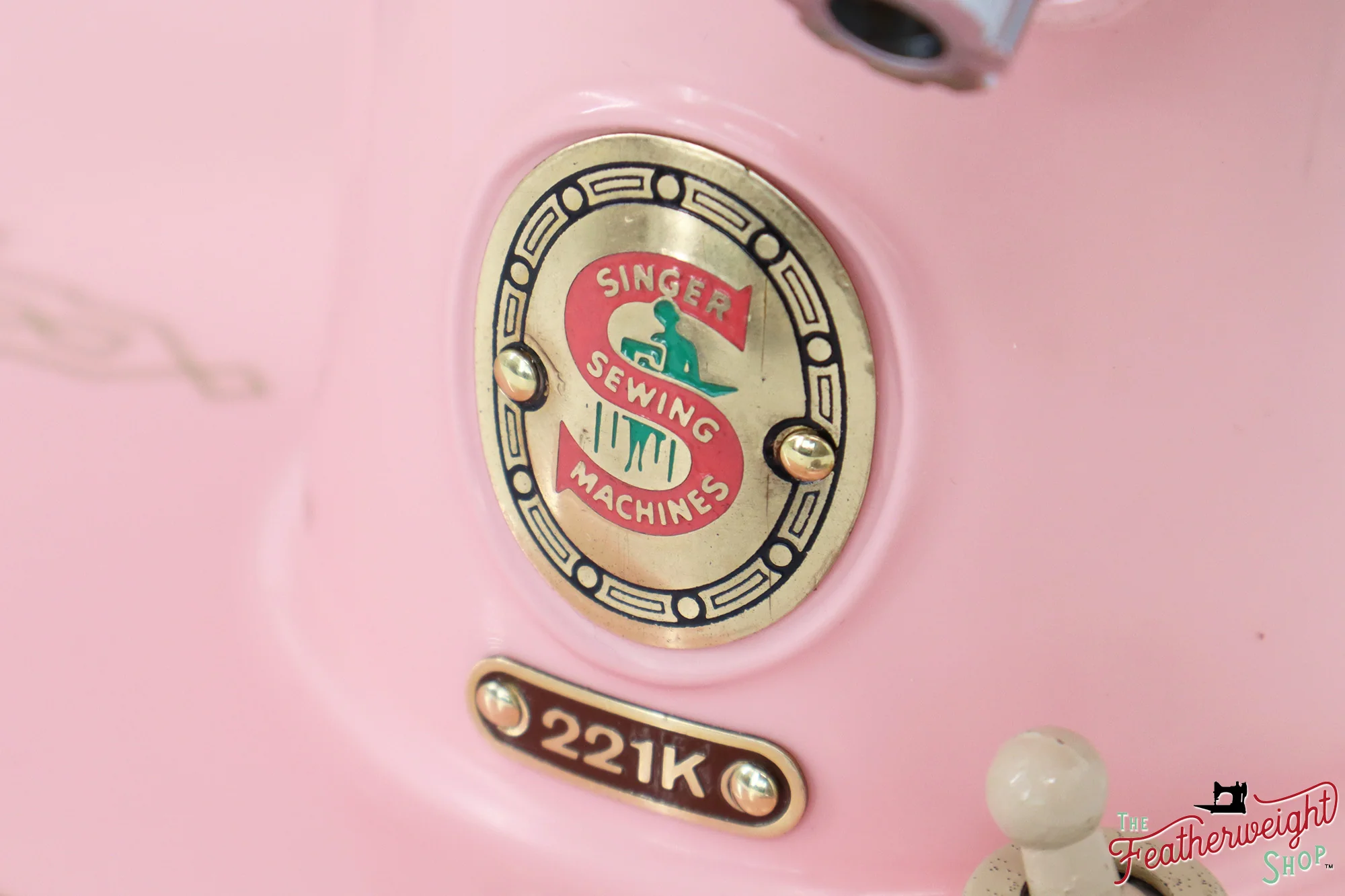 Singer Featherweight 221K5 Sewing Machine ES880*** - Fully Restored in Rosy Posy Pink - Image 22