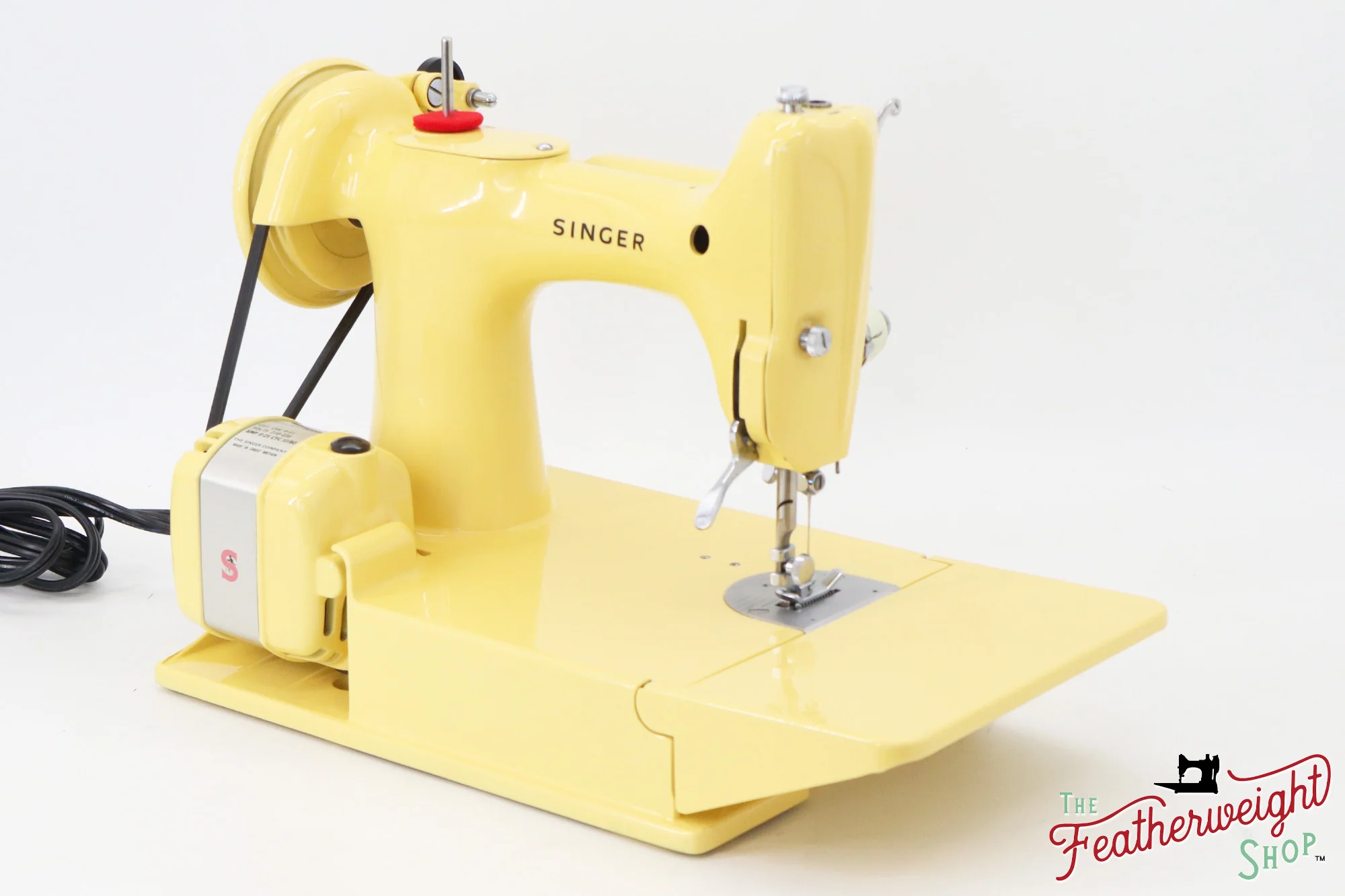 Singer Featherweight 221K7 Sewing Machine EV971*** - Fully Restored in Happy Yellow - Image 7