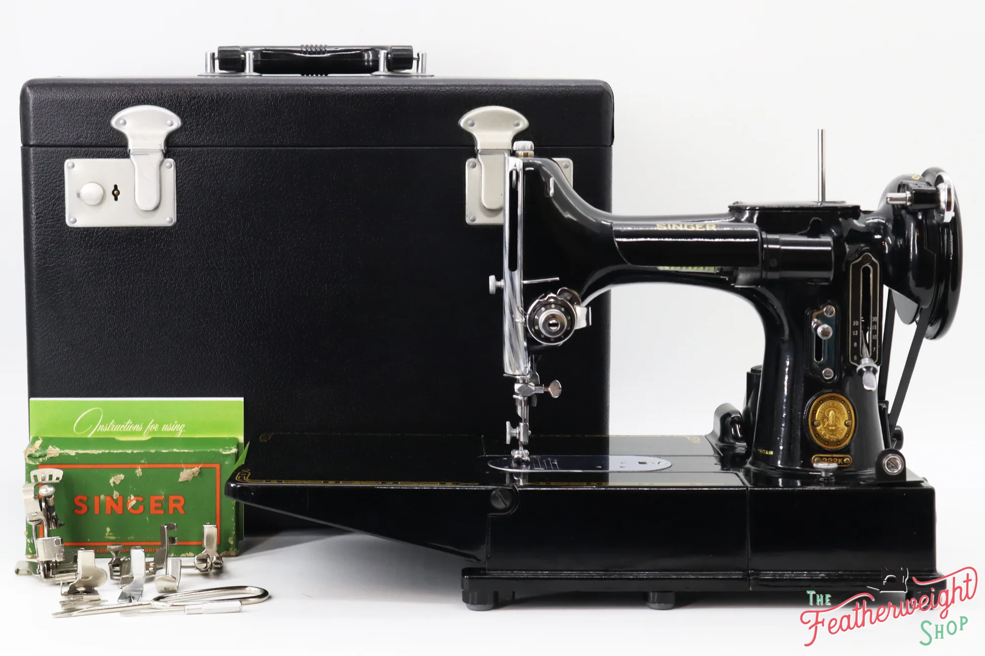 Singer Featherweight 222K 1953 - EJ2673** - Image 2