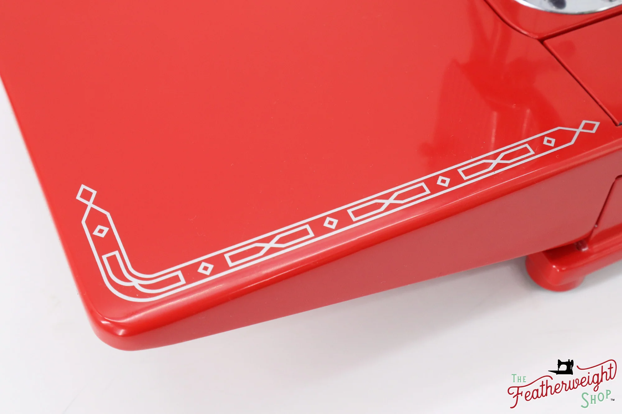 Singer Featherweight 222K EJ225***, 1953 - Fully Restored in Happy Red - 656th 222 Produced! - Image 12