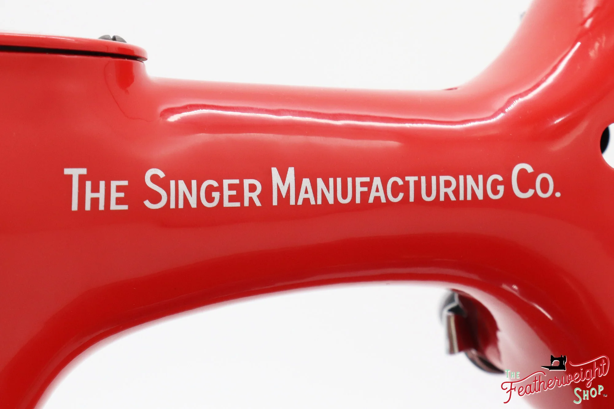 Singer Featherweight 222K EJ225***, 1953 - Fully Restored in Happy Red - 656th 222 Produced! - Image 17