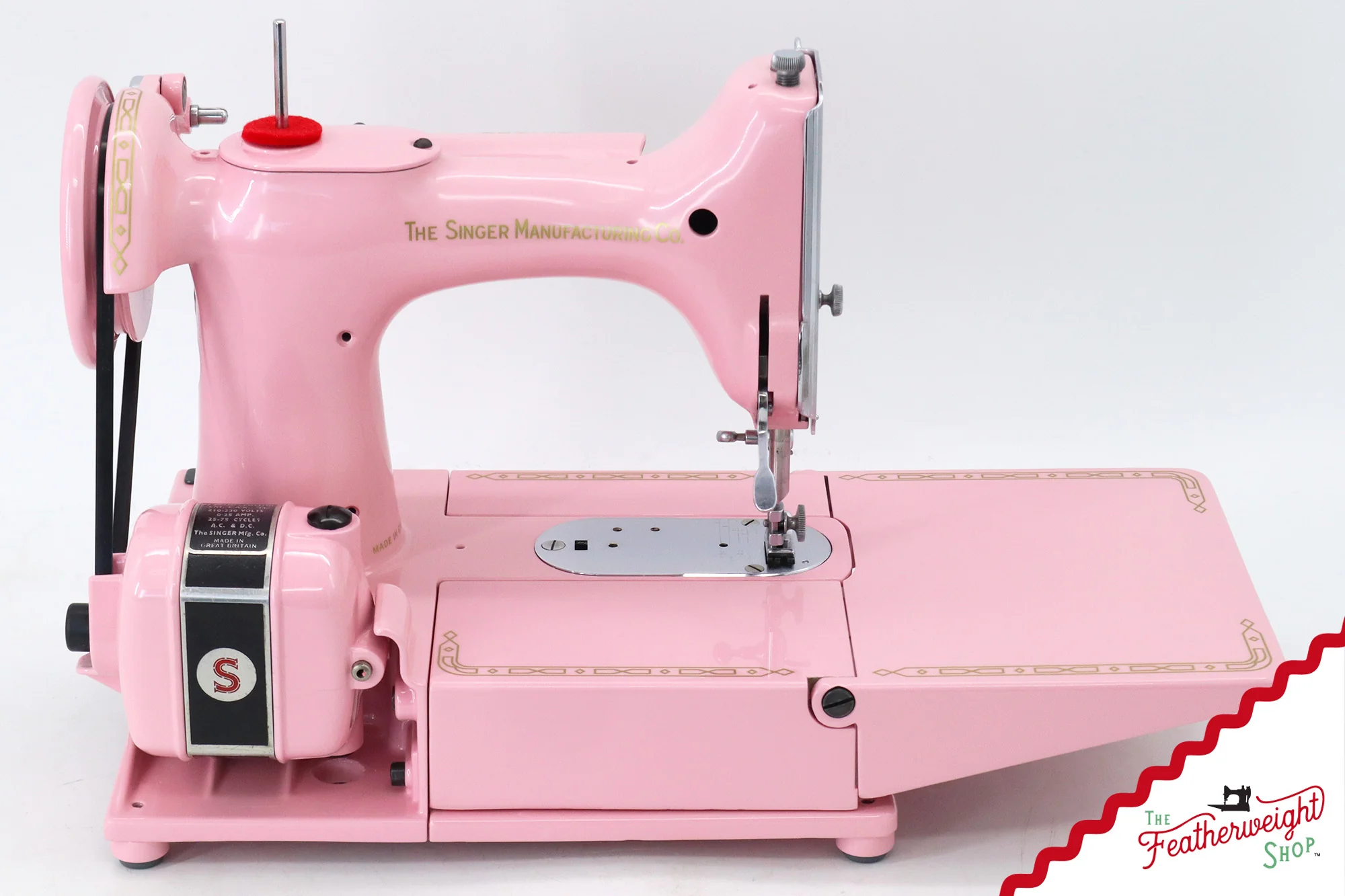 Singer Featherweight 222K - EJ2699** - Fully Restored in Pink Frosting - Image 7