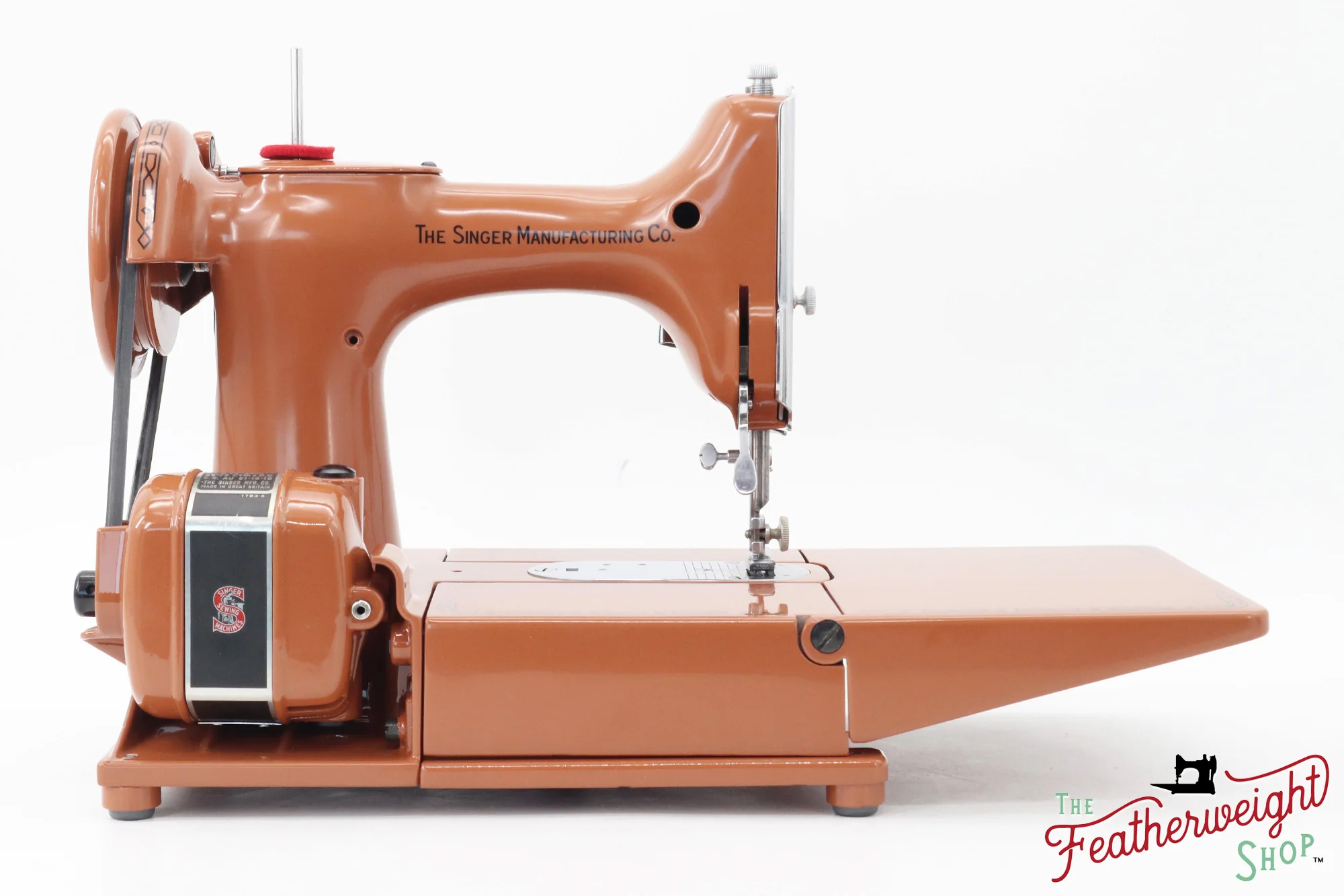 Singer Featherweight 222K - EJ6184** - Fully Restored in Pumpkin Spice - Image 11