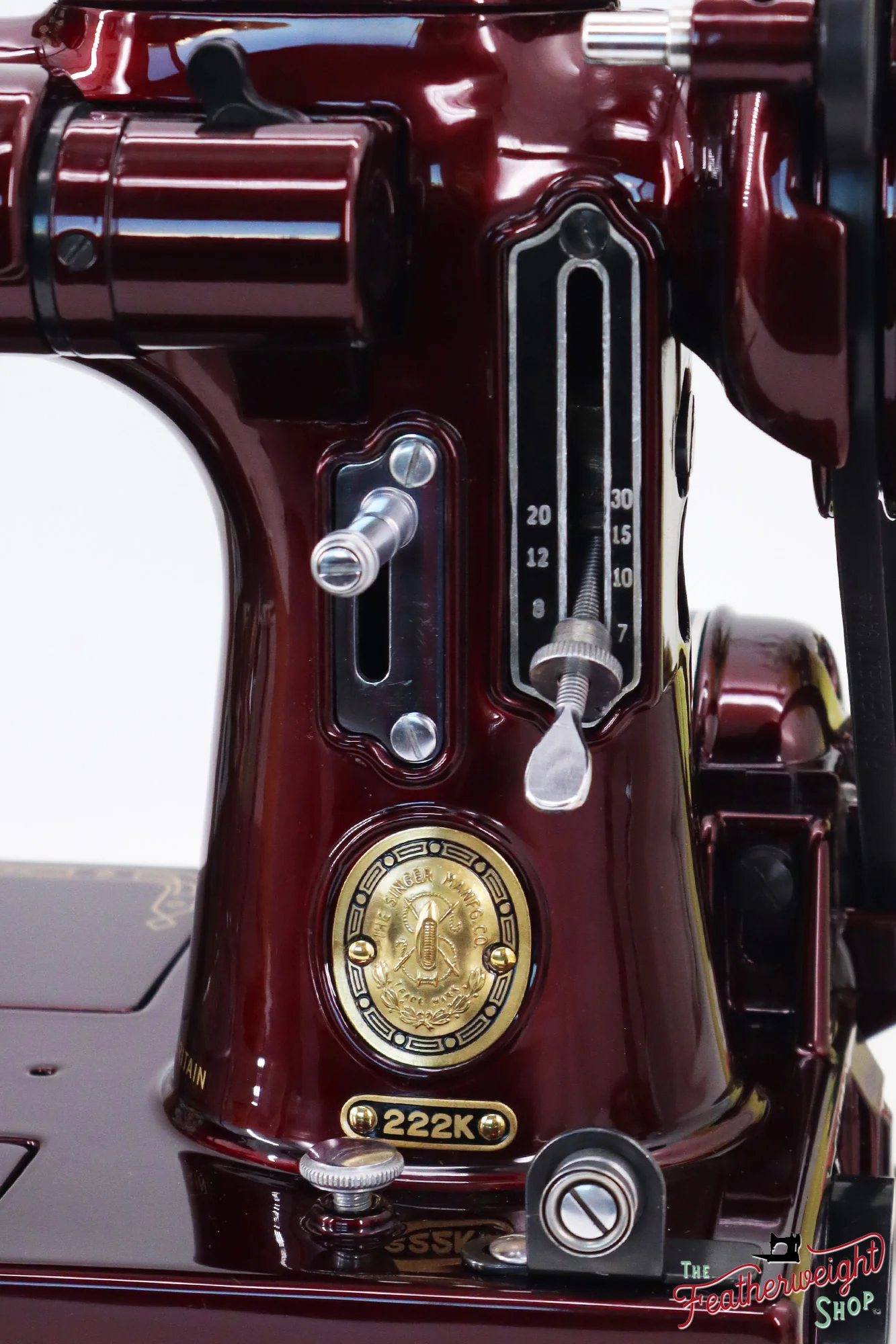 Singer Featherweight 222K - EJ619*** - Fully Restored in Brandywine - Image 17