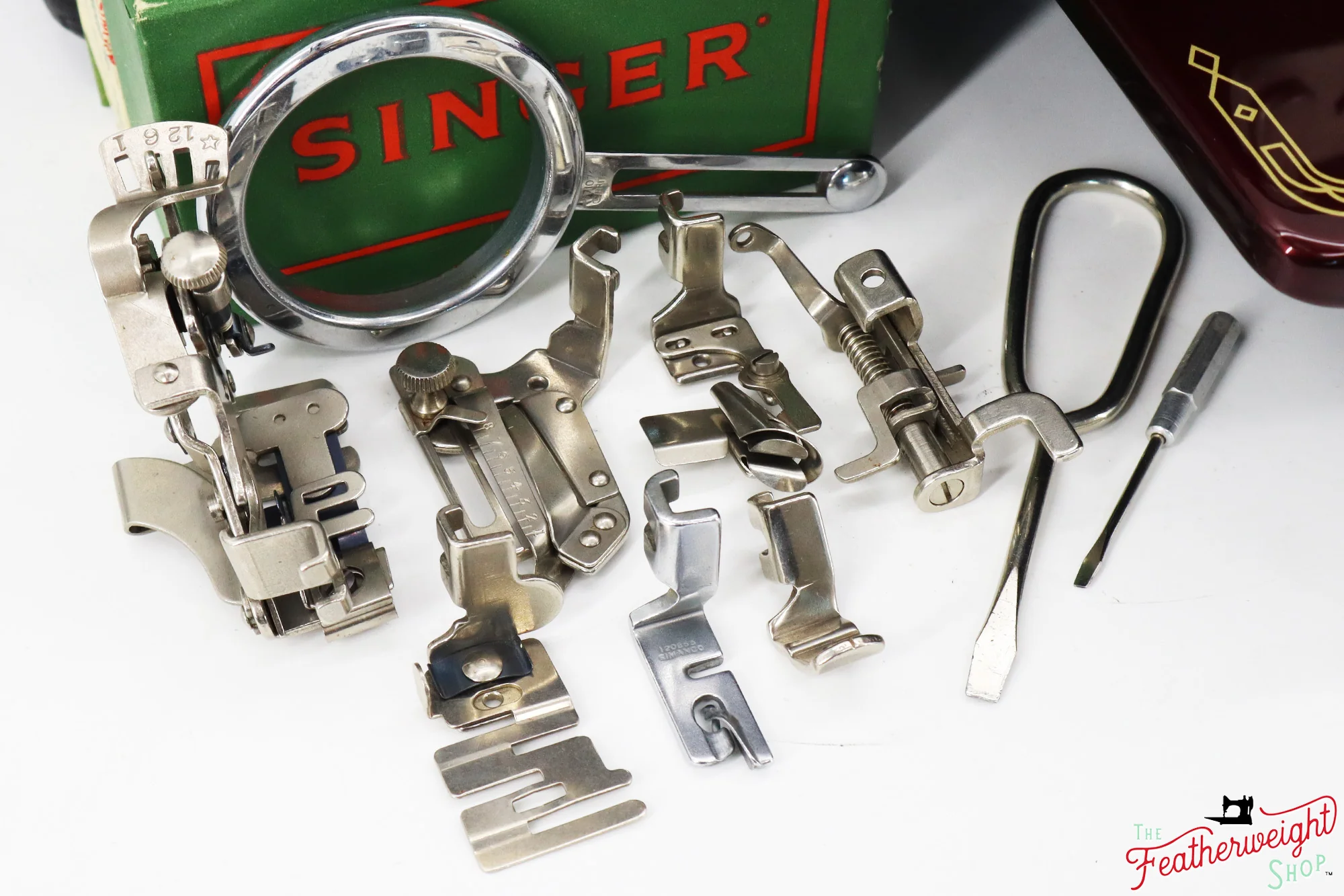 Singer Featherweight 222K - EJ619*** - Fully Restored in Brandywine - Image 19