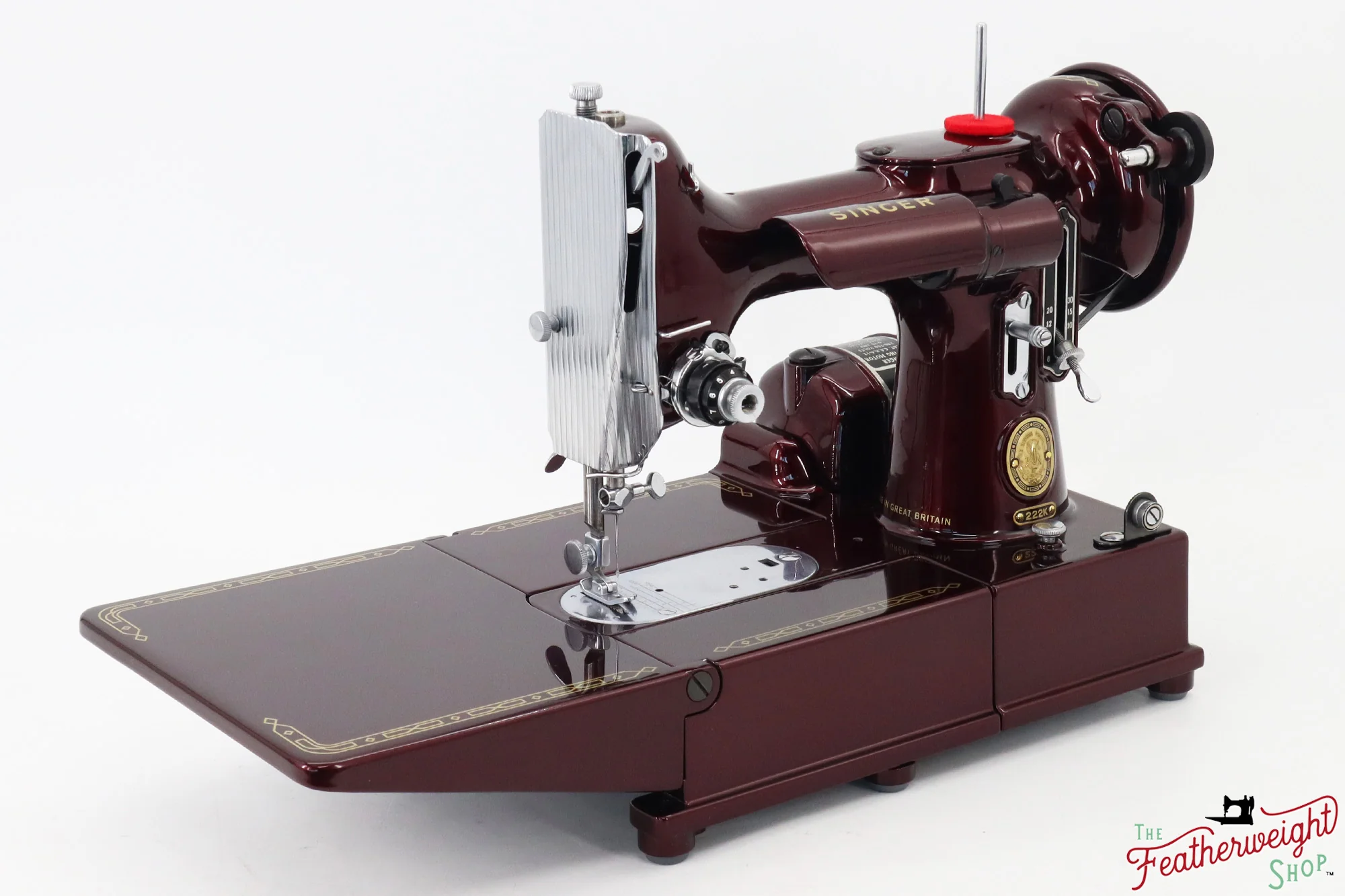 Singer Featherweight 222K - EJ619*** - Fully Restored in Brandywine - Image 6