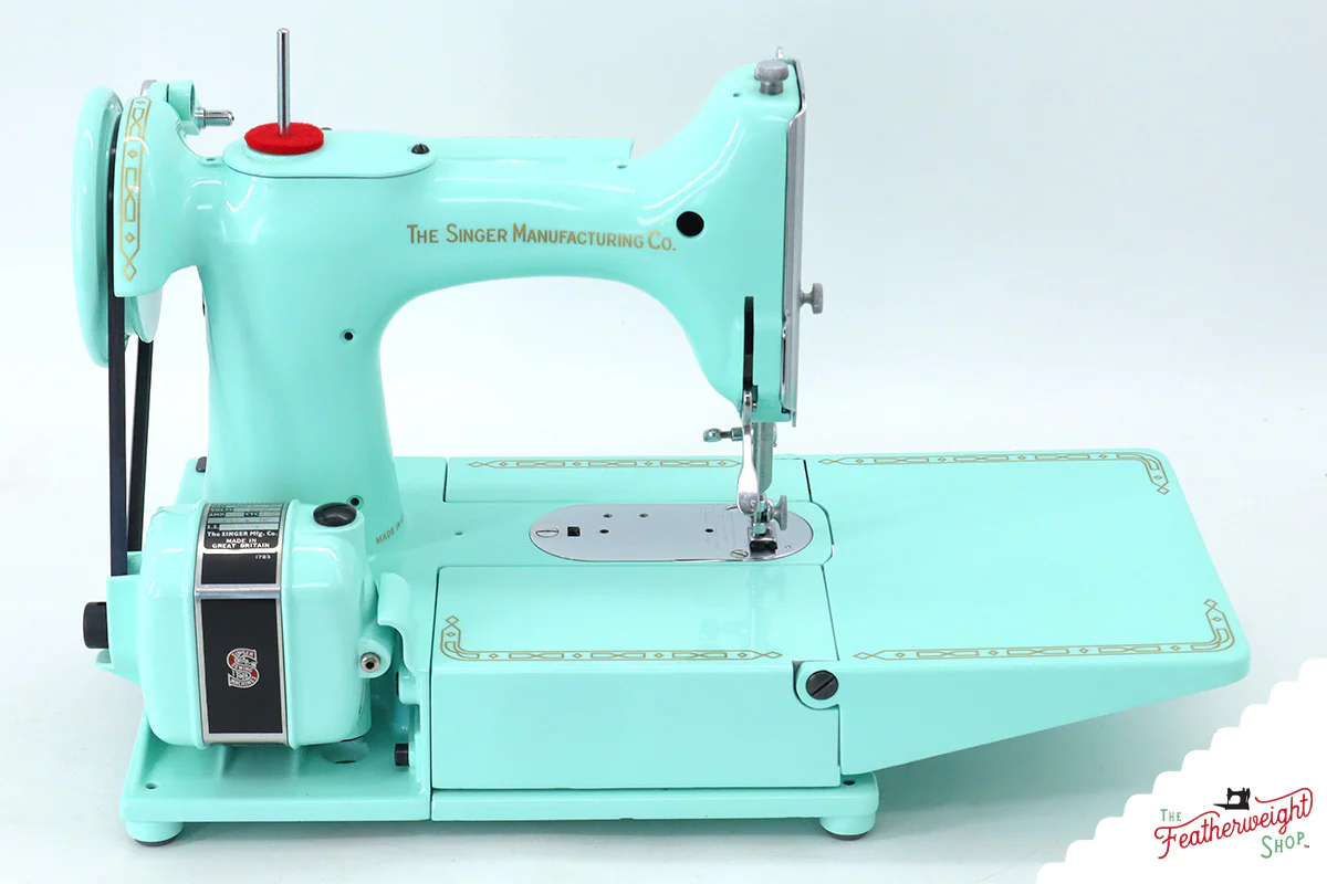 Singer Featherweight 222K - EJ6199** - Fully Restored in Jenny Blue - Image 8