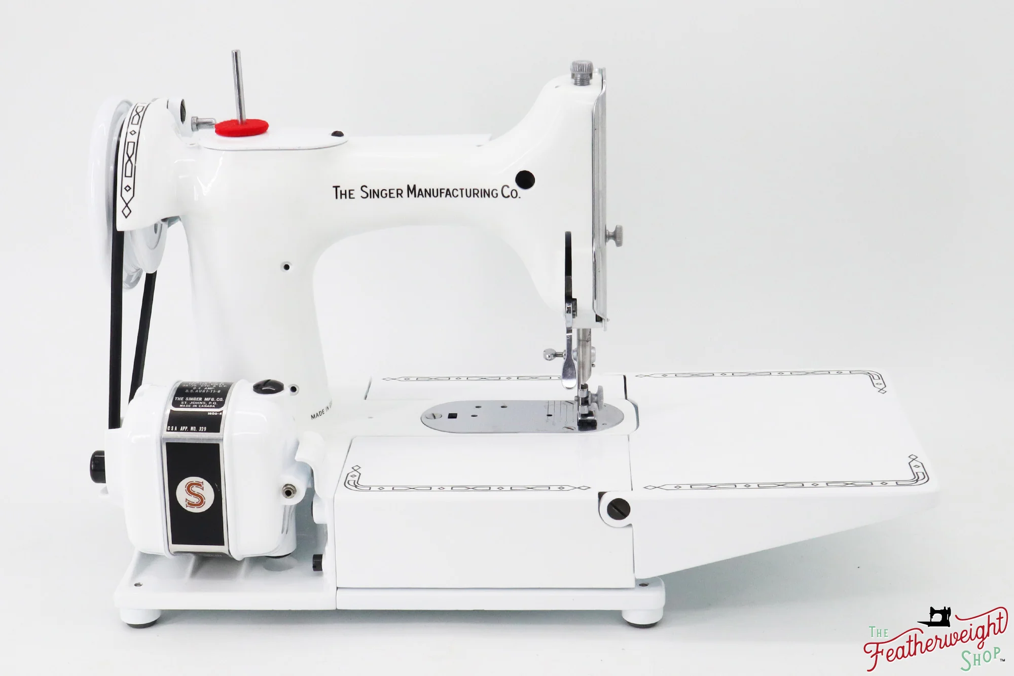 Singer Featherweight 222K - EJ6207** - Fully Restored in White - Image 8