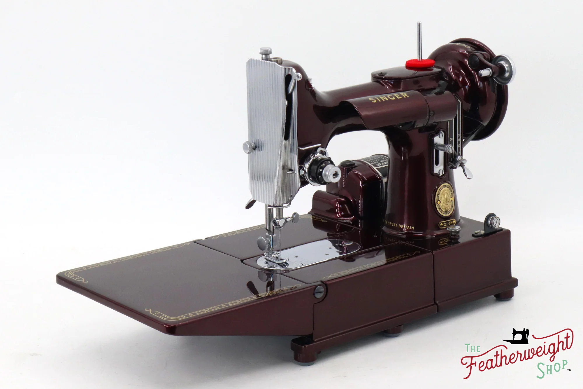 Singer Featherweight 222K - EJ6215** - Fully Restored in Brandywine - Image 3