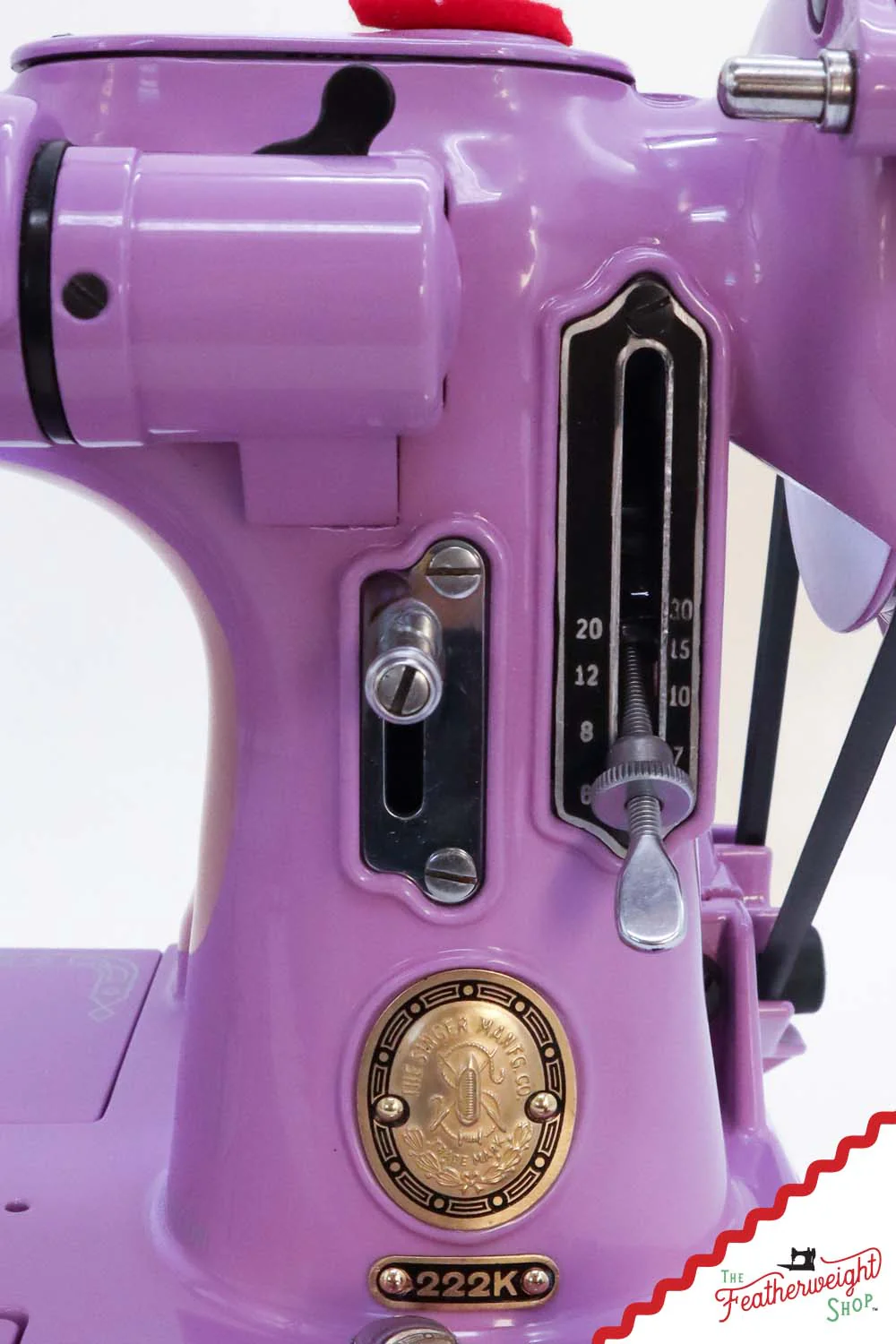 Singer Featherweight 222K - EJ908*** - Fully Restored in Lilac - Image 14