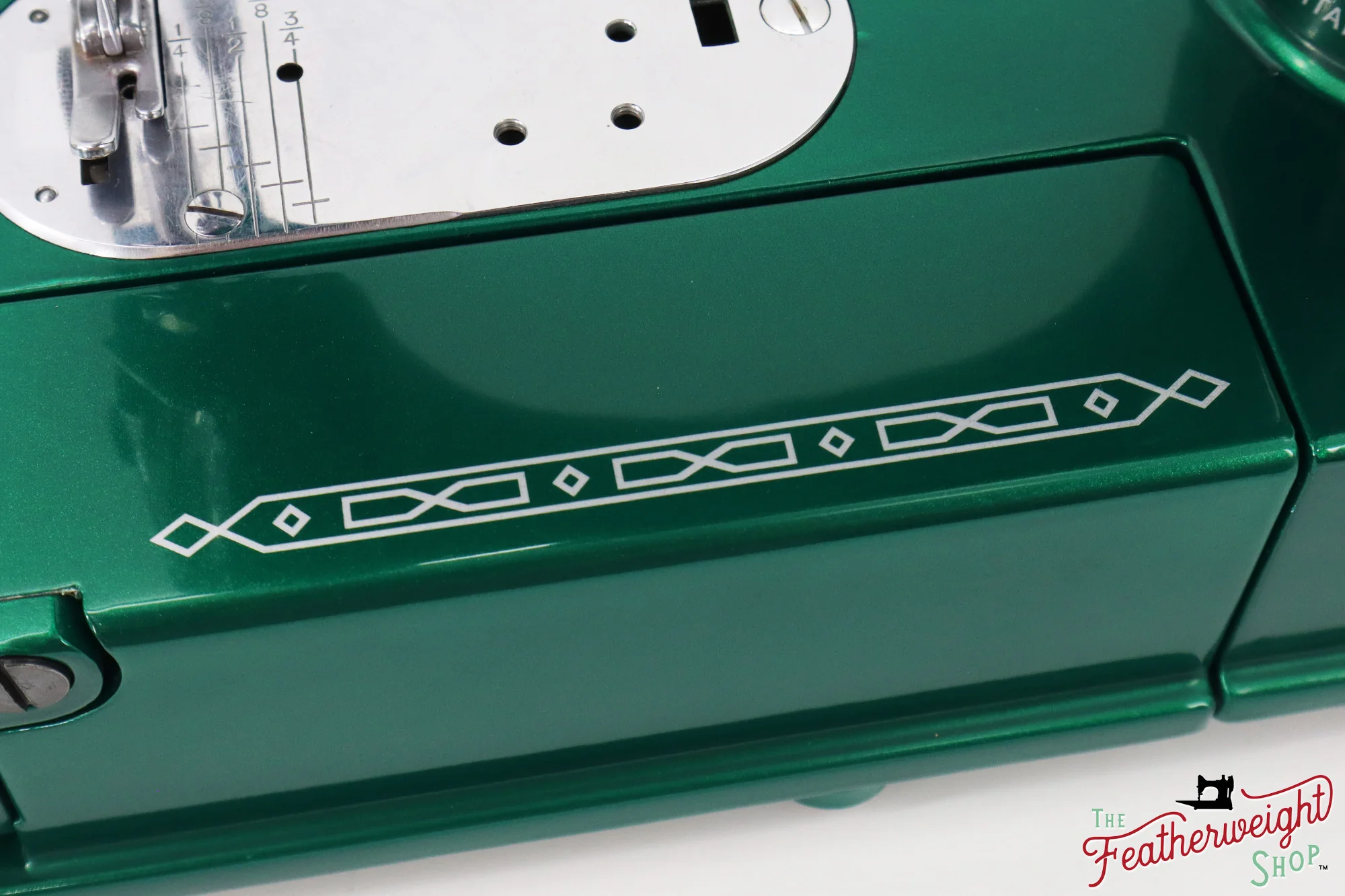 Singer Featherweight 222K - EJ911*** - Fully Restored in Emerald Green - Image 10