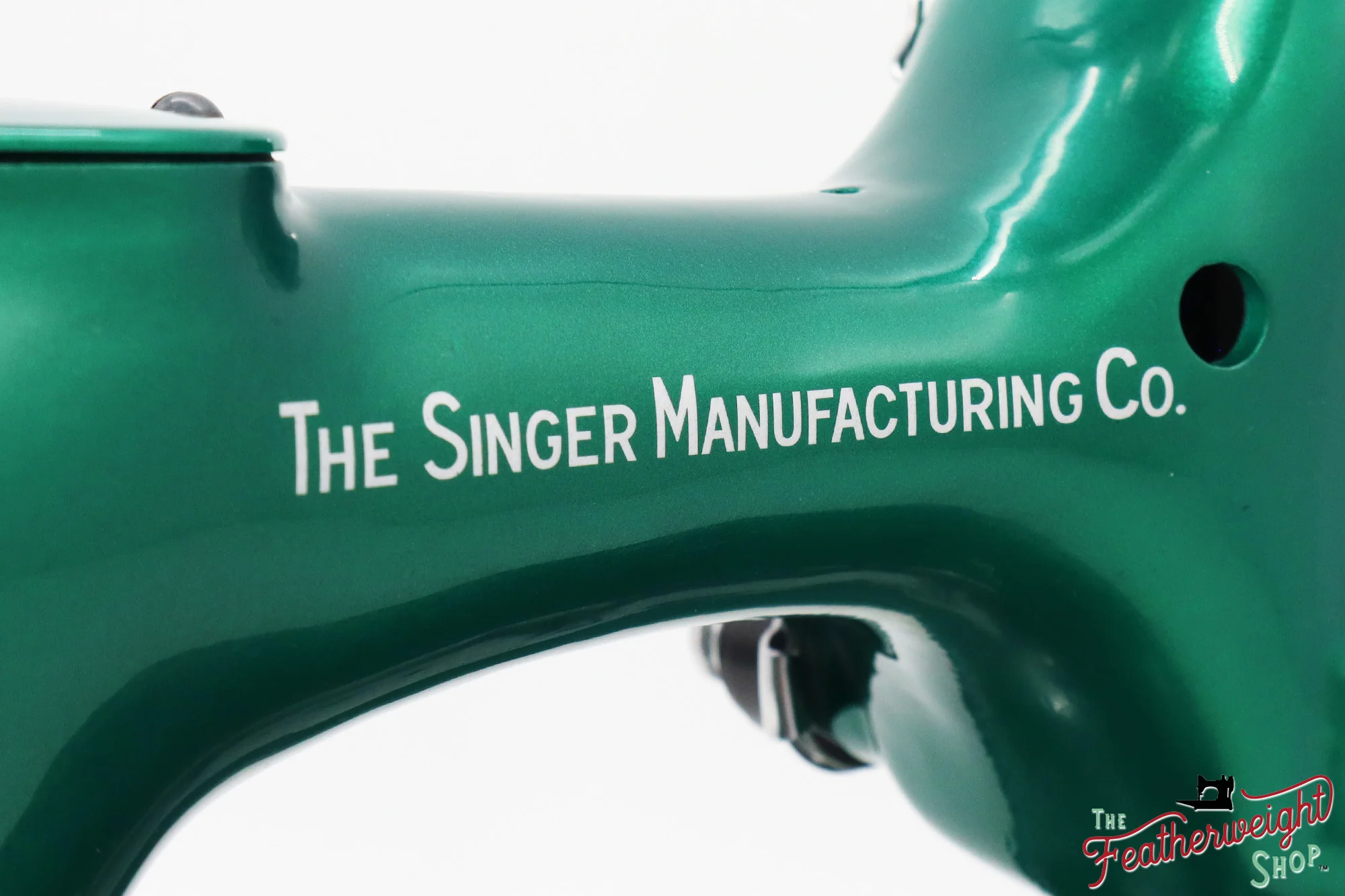 Singer Featherweight 222K - EJ911*** - Fully Restored in Emerald Green - Image 14