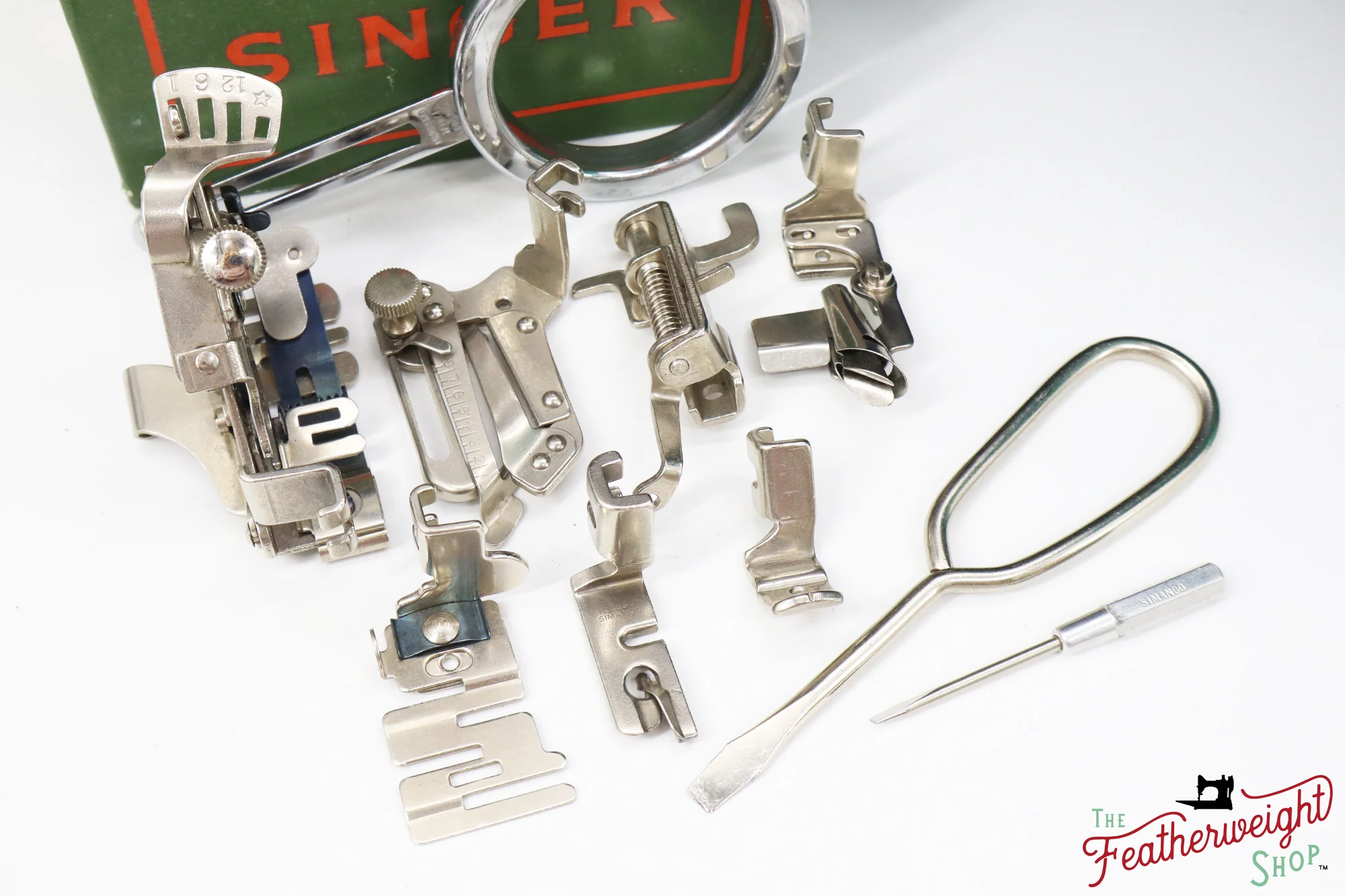 Singer Featherweight 222K - EJ911*** - Fully Restored in Emerald Green - Image 18
