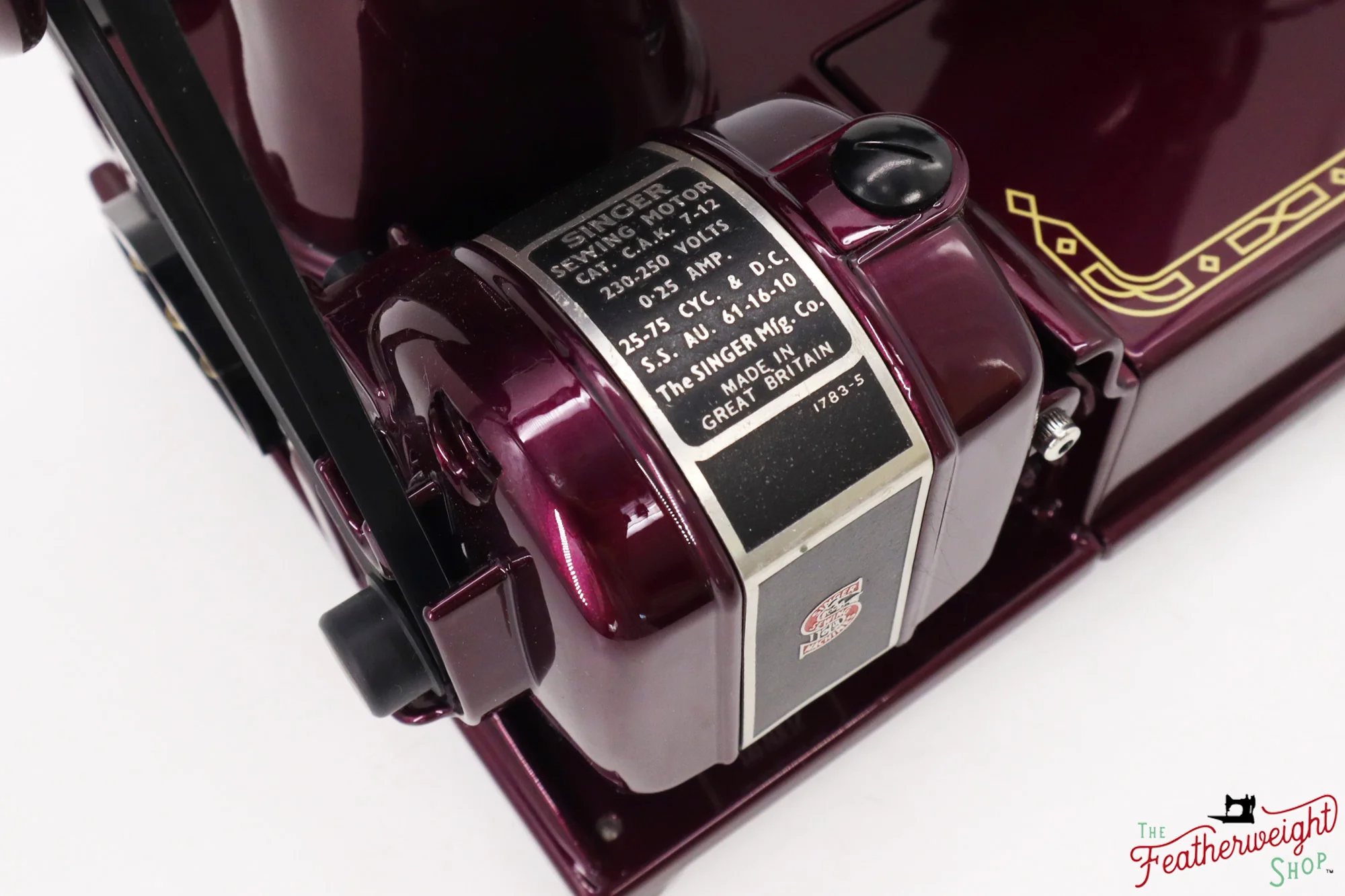 Singer Featherweight 222K - EJ9133** - Fully Restored in Star Garnet - Image 16