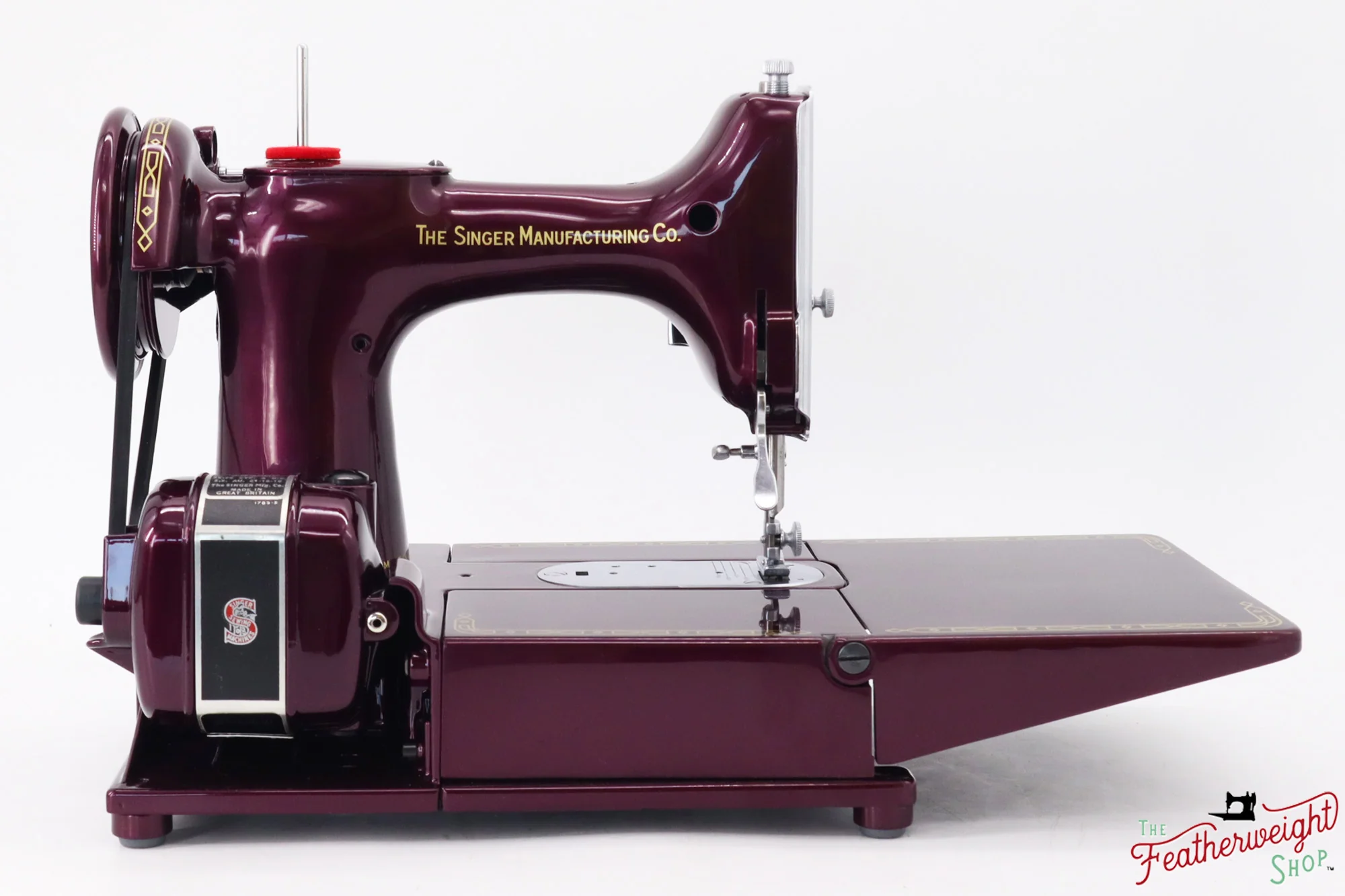Singer Featherweight 222K - EJ9133** - Fully Restored in Star Garnet - Image 7