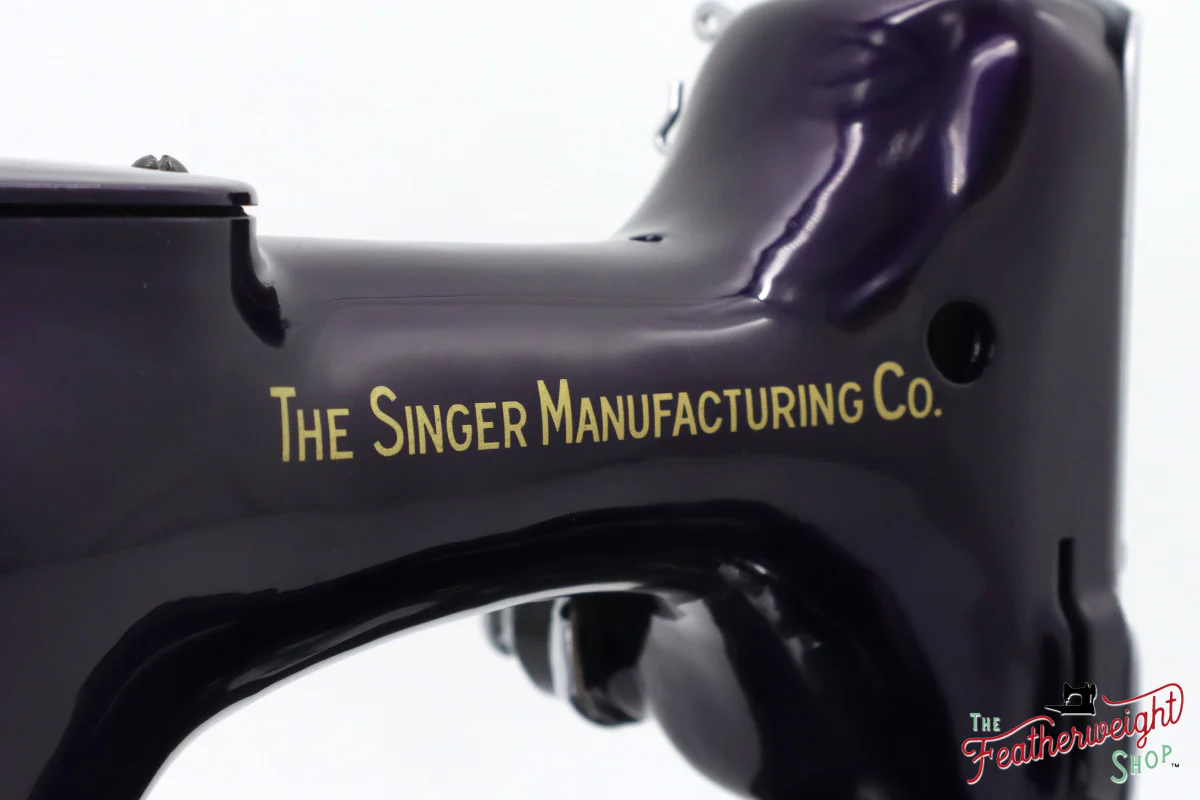 Singer Featherweight 222K - EJ9170** - Fully Restored in Black Iris - Image 14