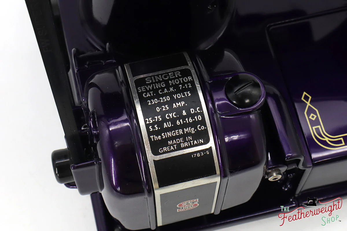 Singer Featherweight 222K - EJ9170** - Fully Restored in Black Iris - Image 20