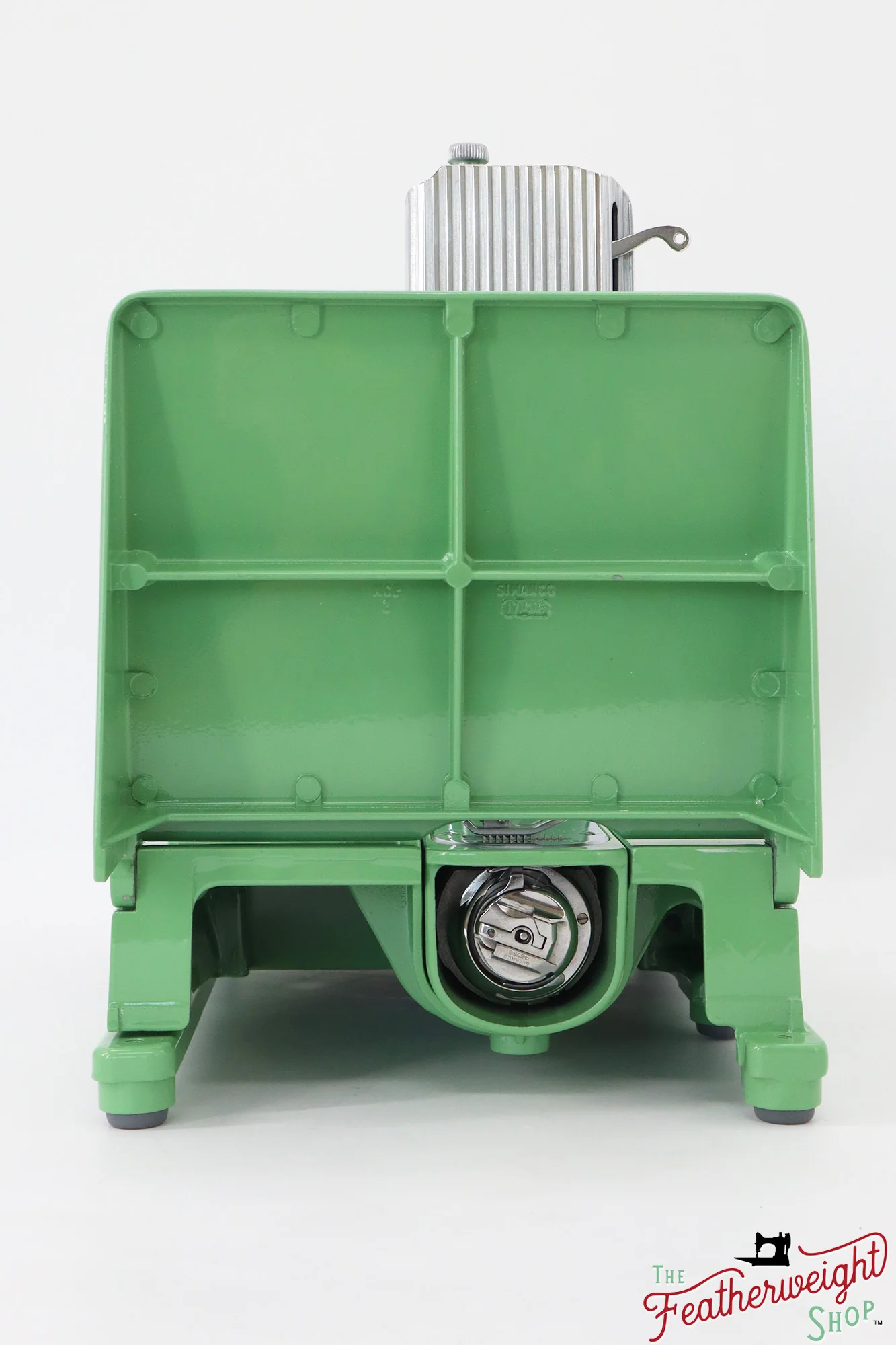 Singer Featherweight 222K - EK32603* - Fully Restored in Art Deco Green - Image 6