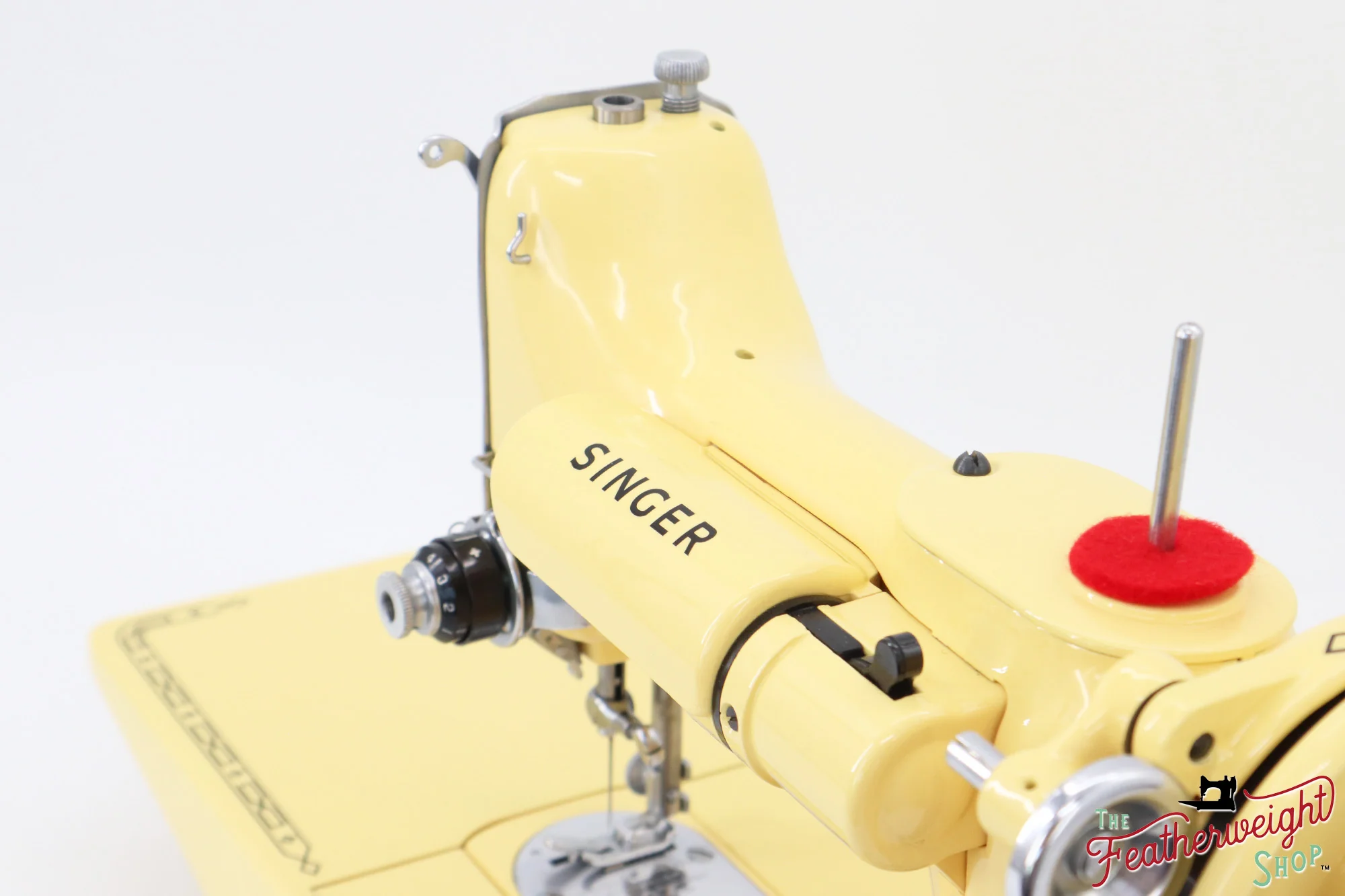 Singer Featherweight 222K - EK3264** - Fully Restored in Happy Yellow - Image 14