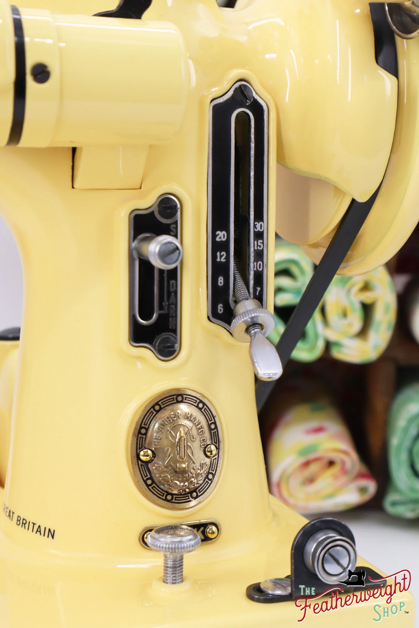 Singer Featherweight 222K - EK3264** - Fully Restored in Happy Yellow - Image 17