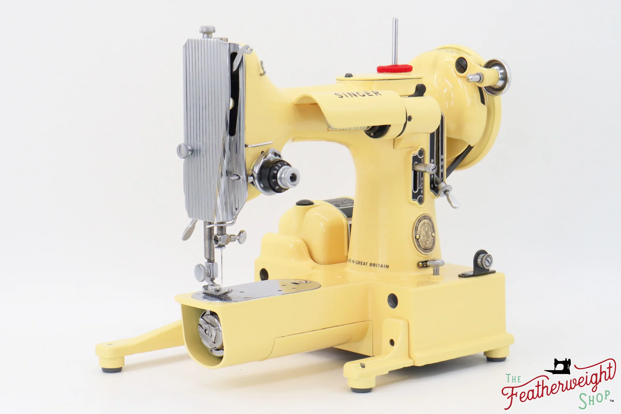 Singer Featherweight 222K - EK3264** - Fully Restored in Happy Yellow - Image 5