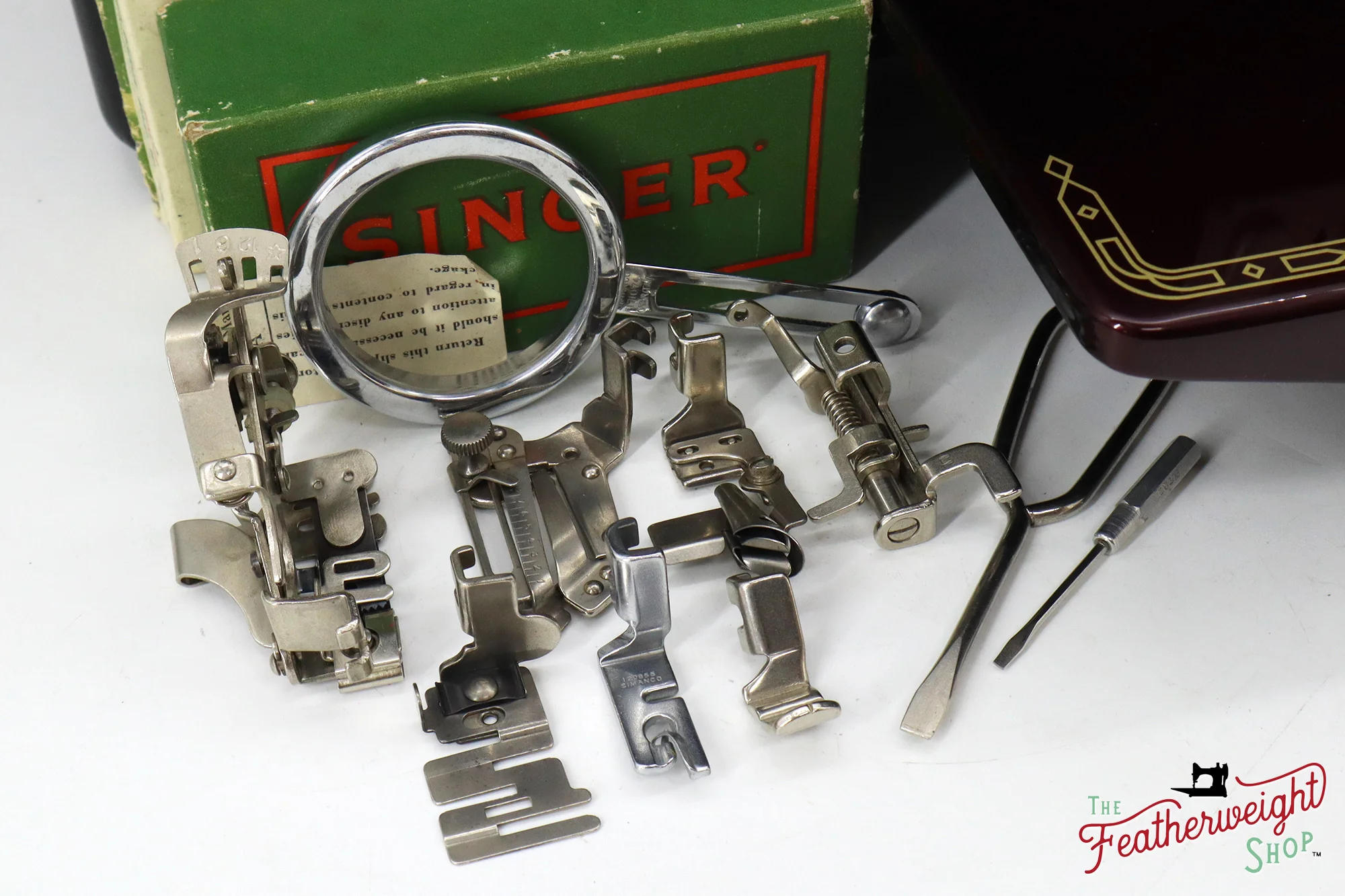 Singer Featherweight 222K - EK6354** - Fully Restored in Brandywine - Image 19
