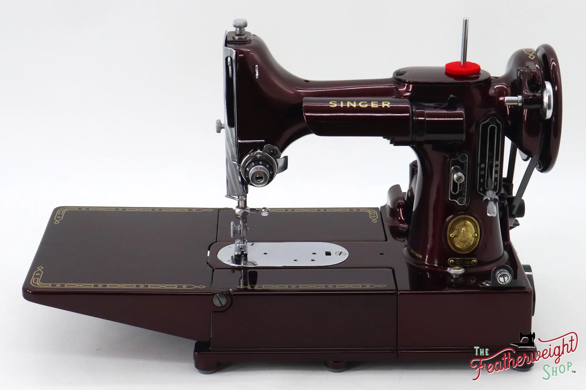 Singer Featherweight 222K - EK6354** - Fully Restored in Brandywine - Image 5
