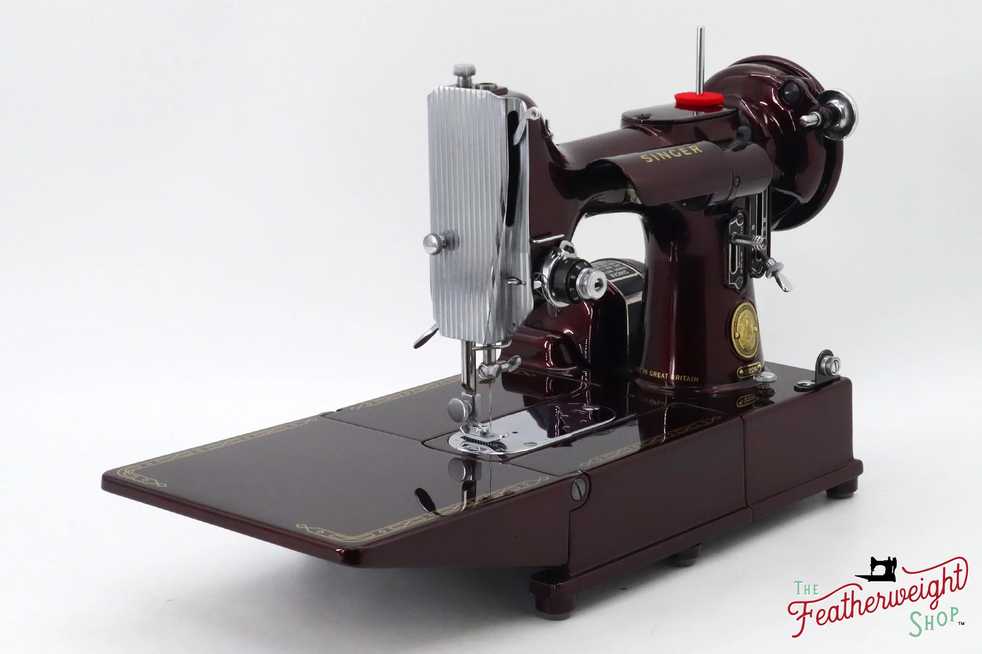 Singer Featherweight 222K - EK6354** - Fully Restored in Brandywine - Image 6
